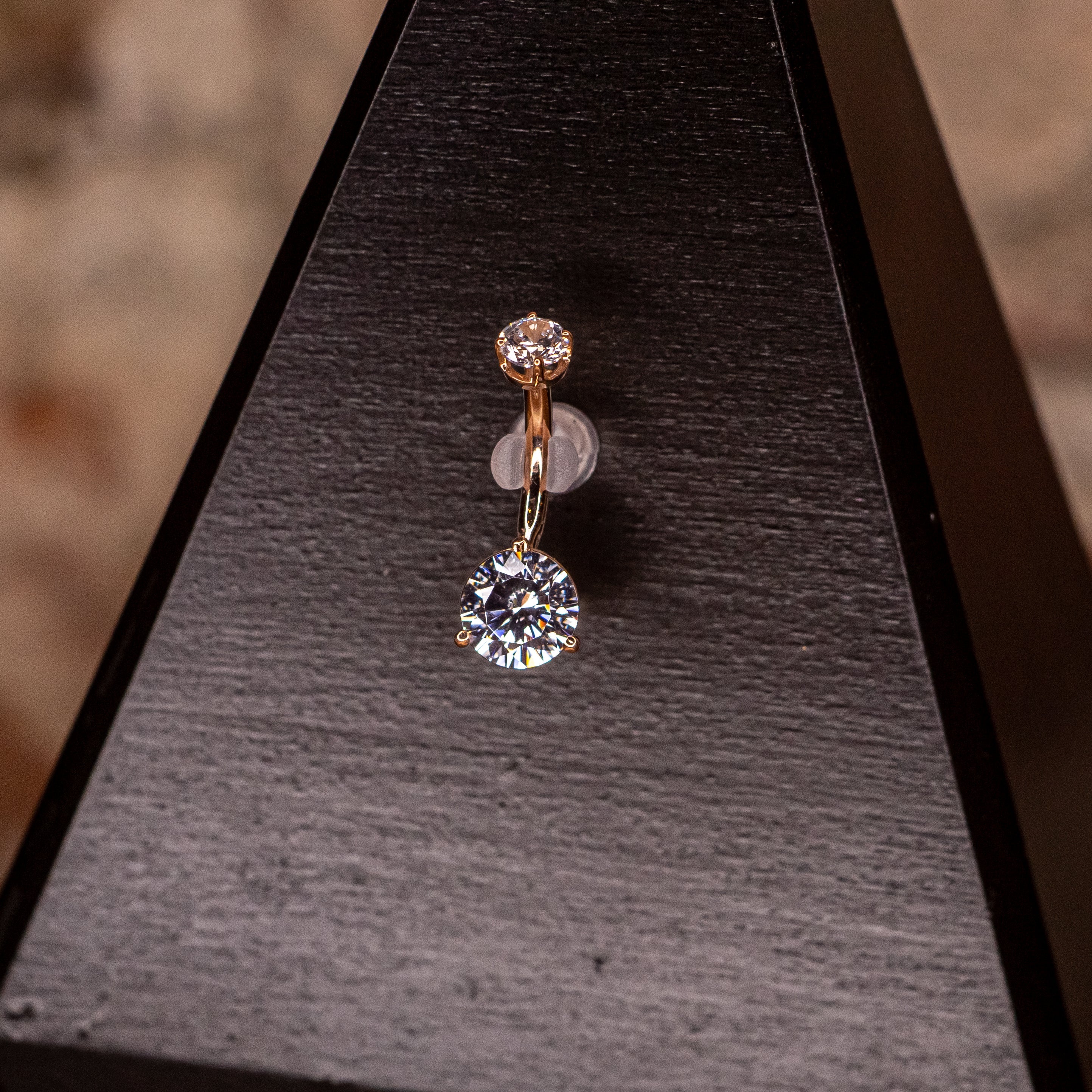Rose Gold Navel 14g 5/16"