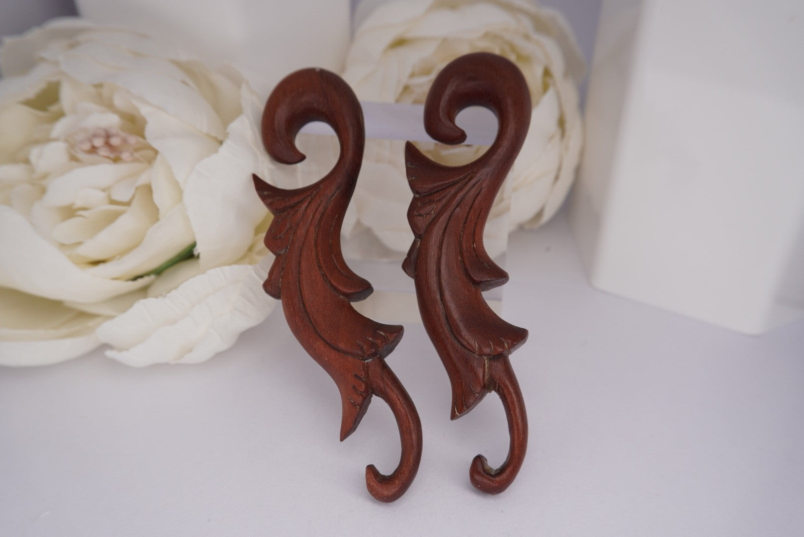 Carved Wood Hangers- 1/2"