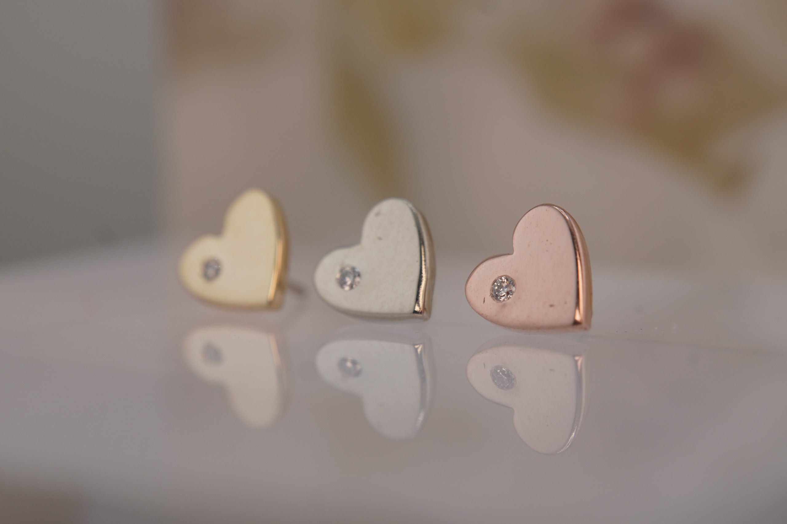 Heart Playing Card with Diamond