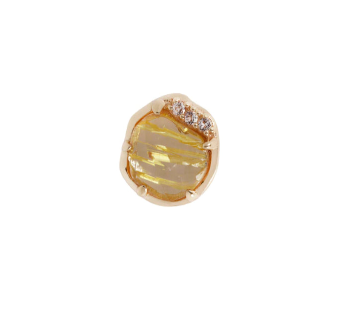 Vision with Rutilated Quartz & Topaz