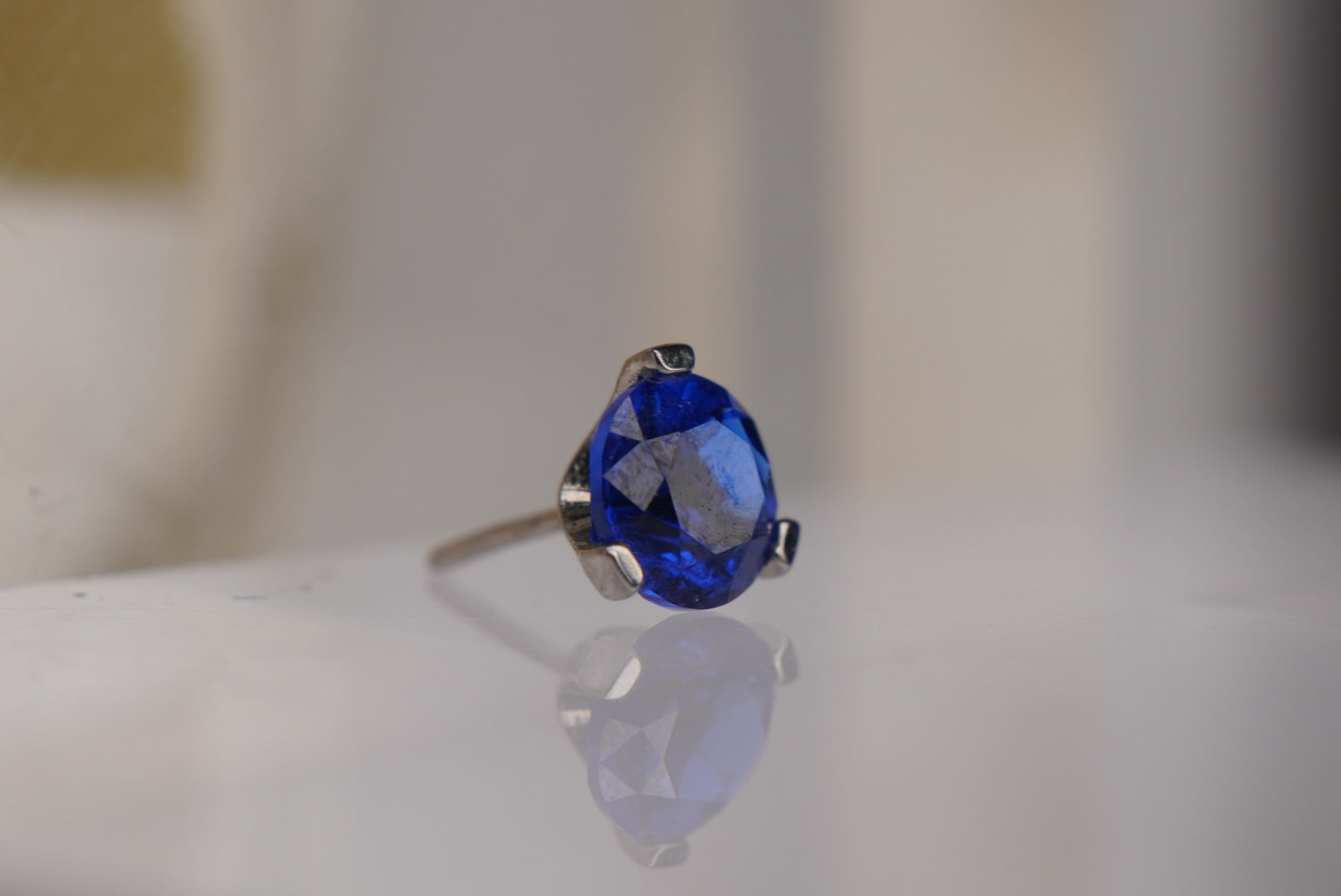 Sapphire Crystal- Prong
