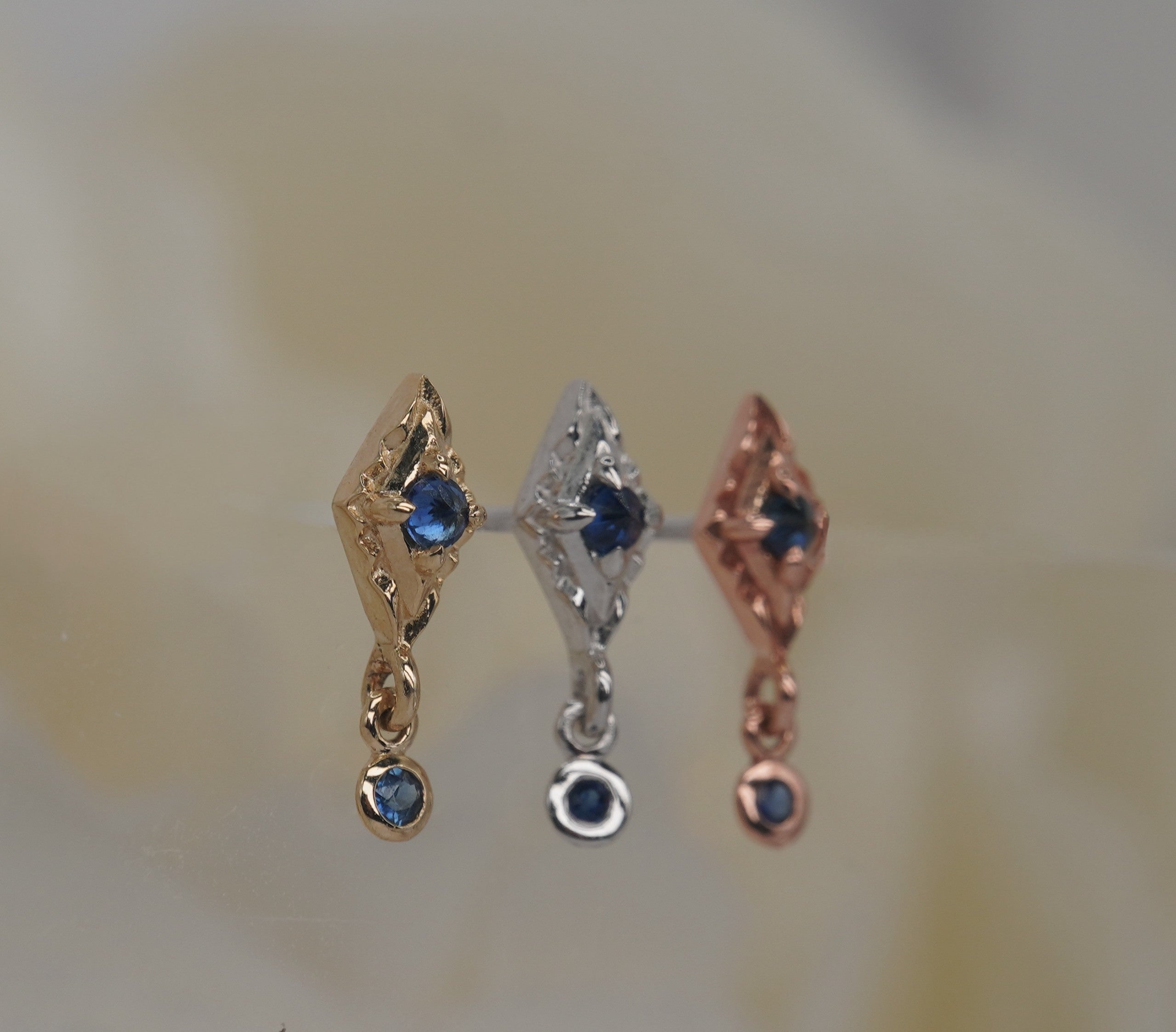 Dyna Drop with Blue Sapphire