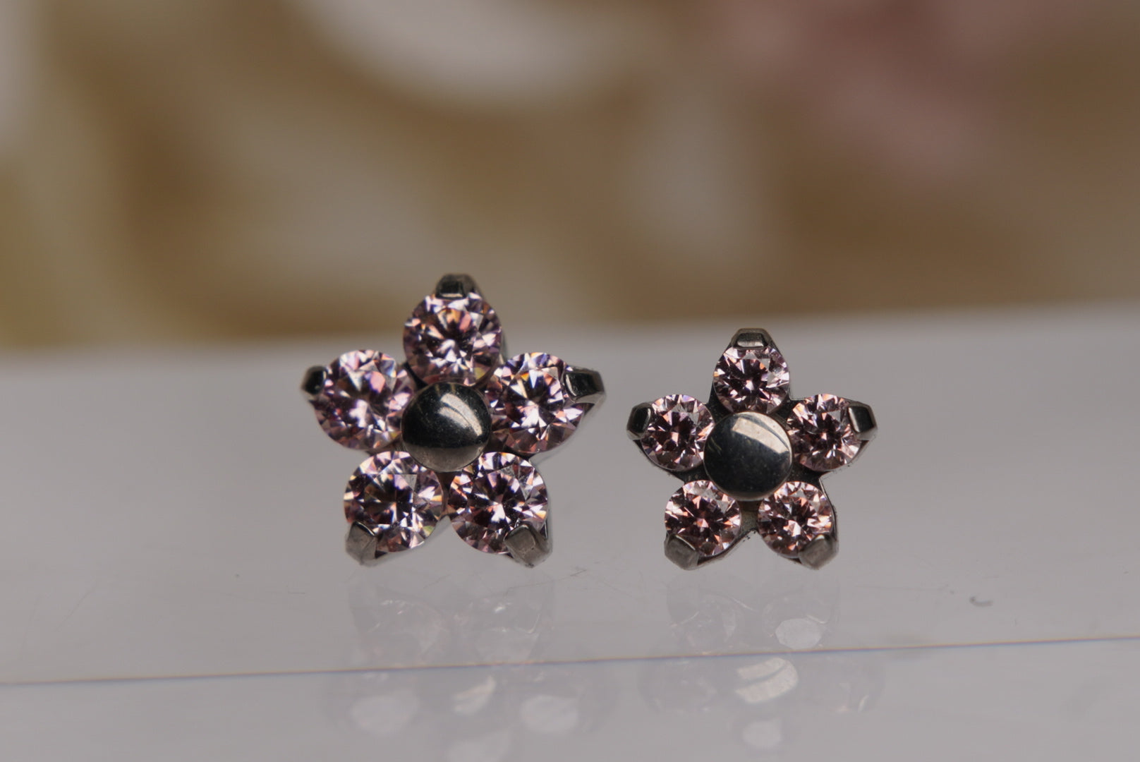 5-Petal Flower (Morganite)