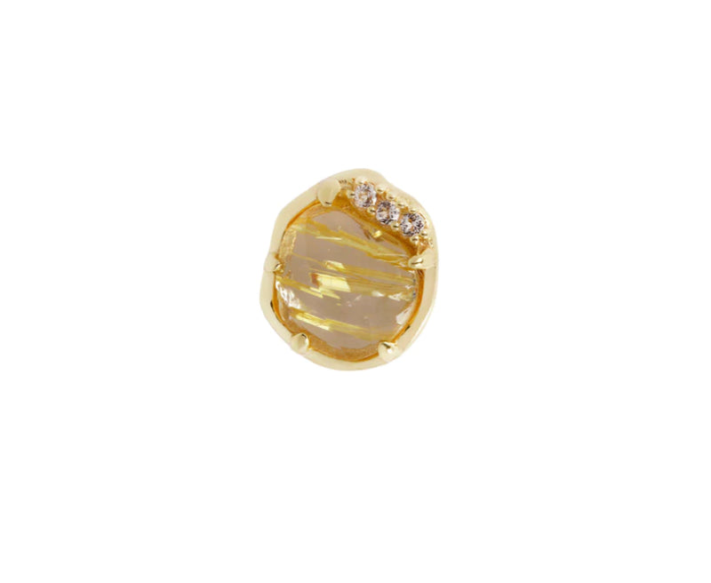 Vision with Rutilated Quartz & Topaz