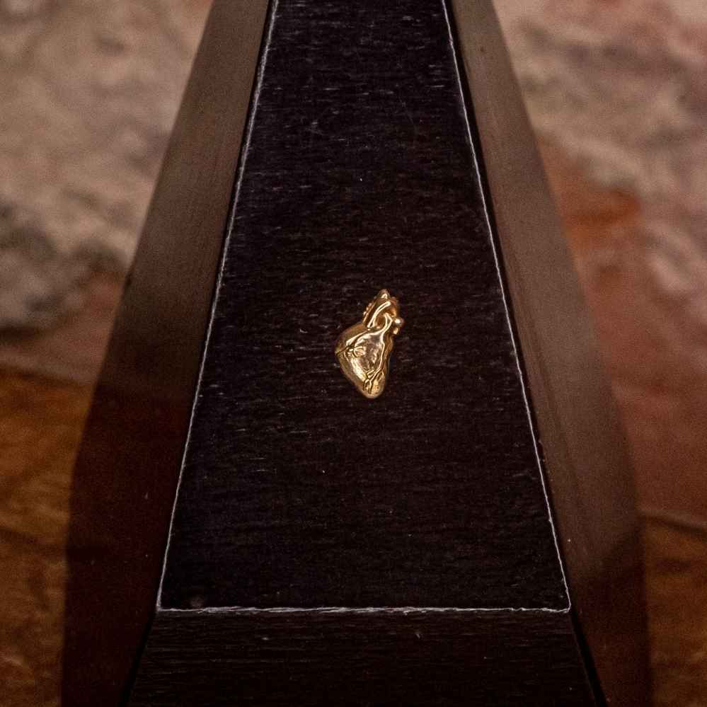 Anatomical Heart in Gold