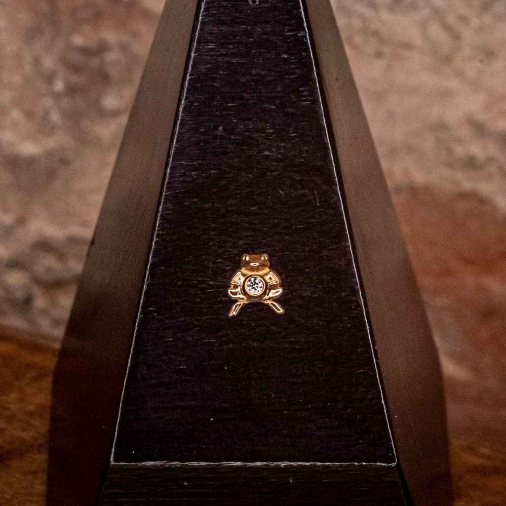 Frog in Gold