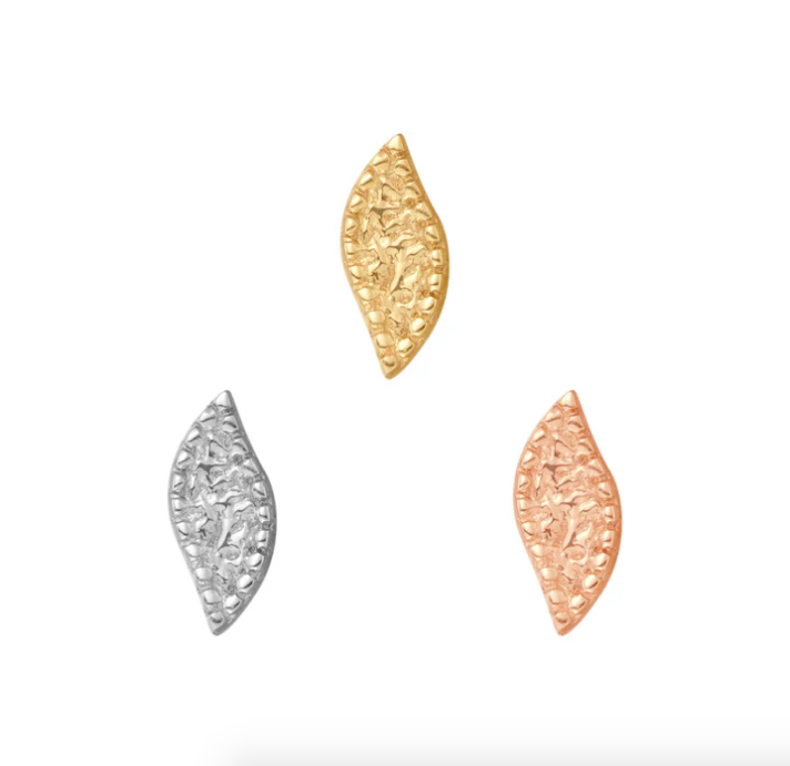 Buddha Jewley Wisp in yellow white and rose gold stock image