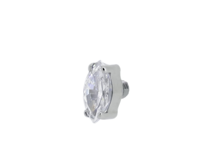 Marquise Cut Prong in 16g