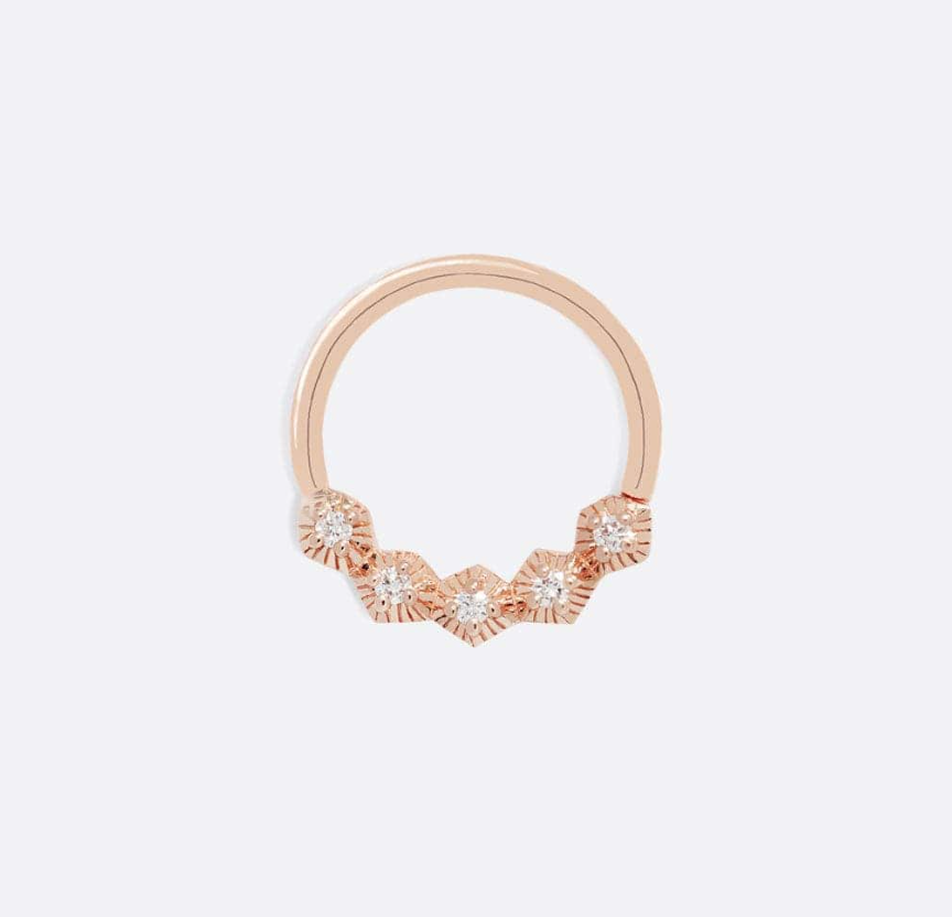 Nova Diamond Seam Ring