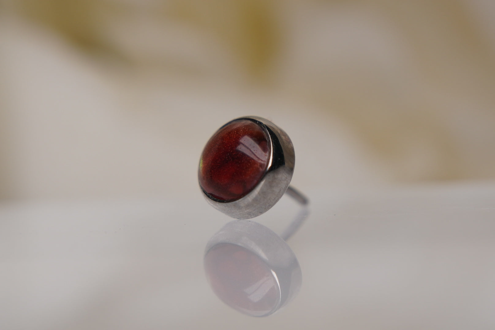 Red Paua Shell- Threadless