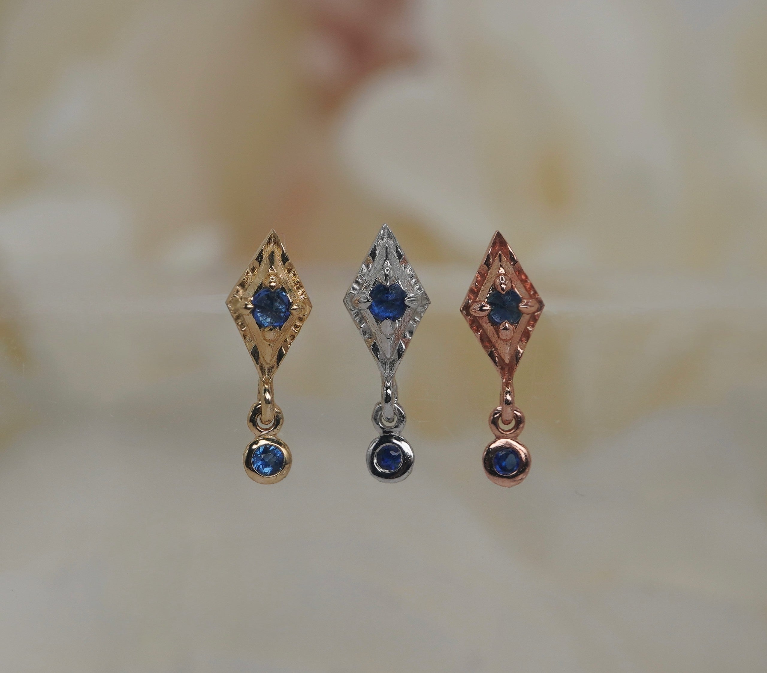 Dyna Drop with Blue Sapphire