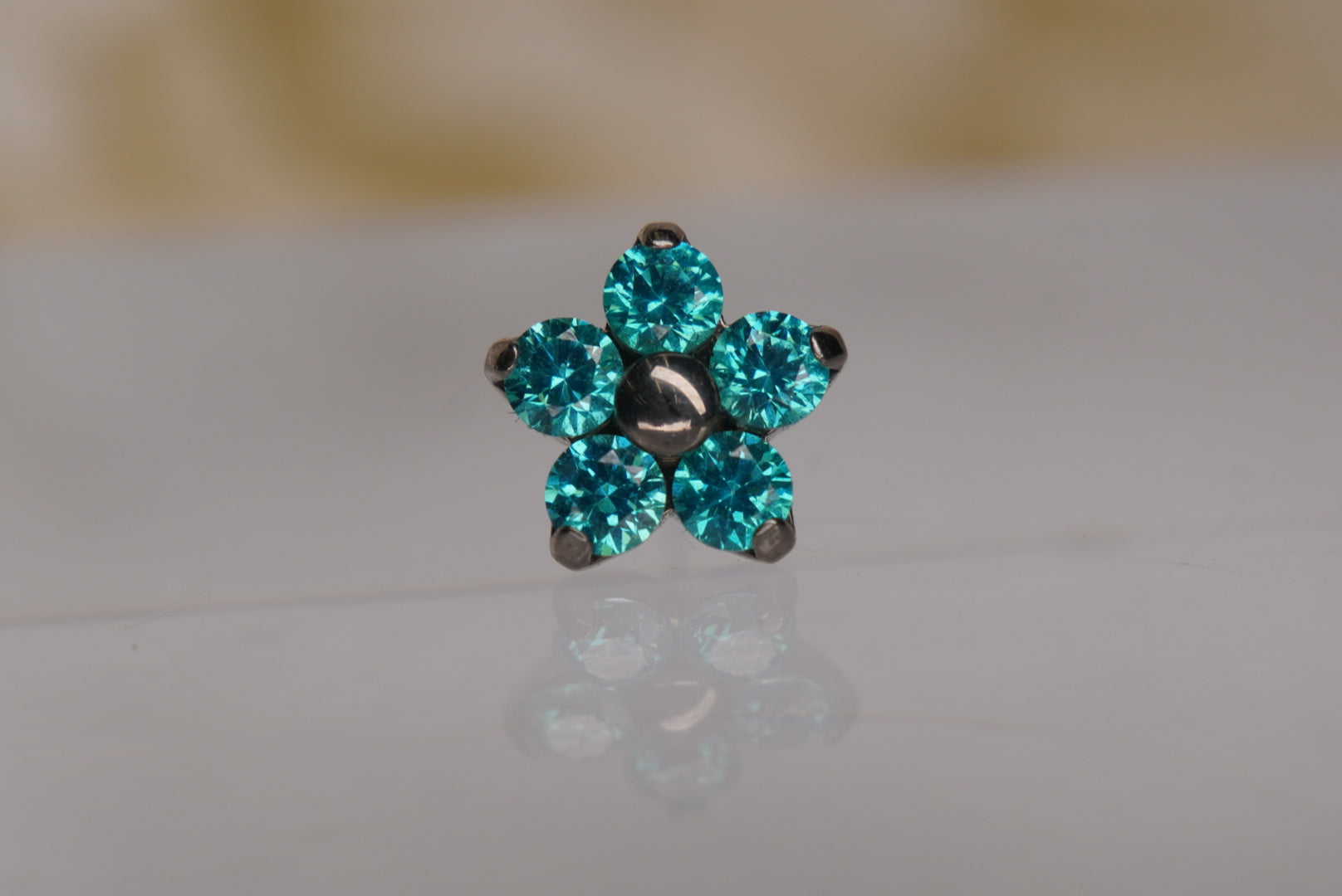 5-Petal Flower (Mint Green)