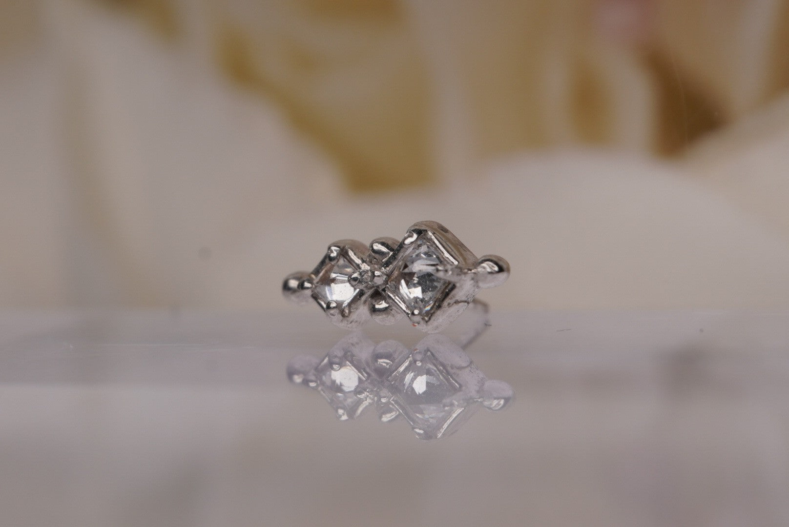 Twilight in White Gold