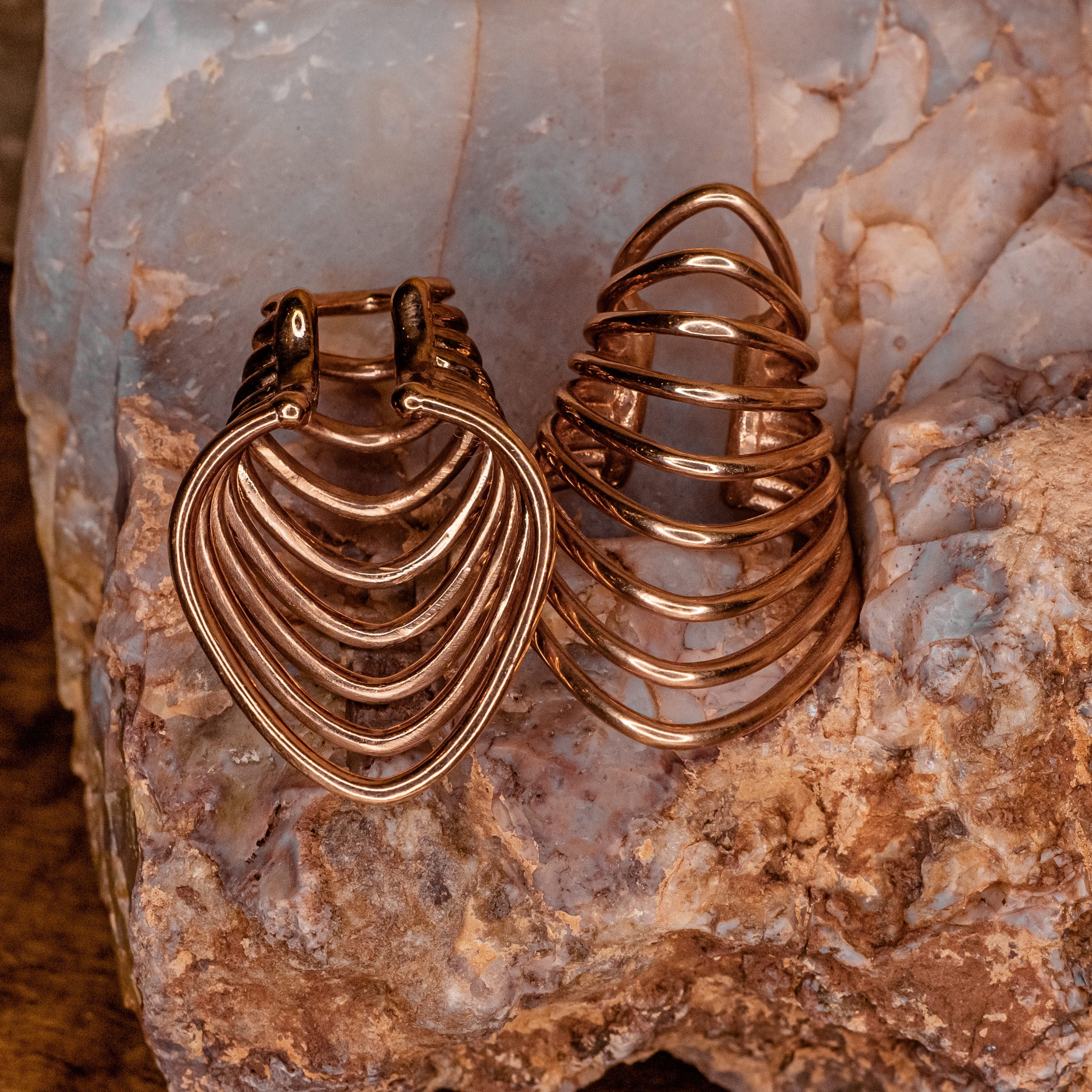 Warrior Ear Cuff- Rose Gold Plated