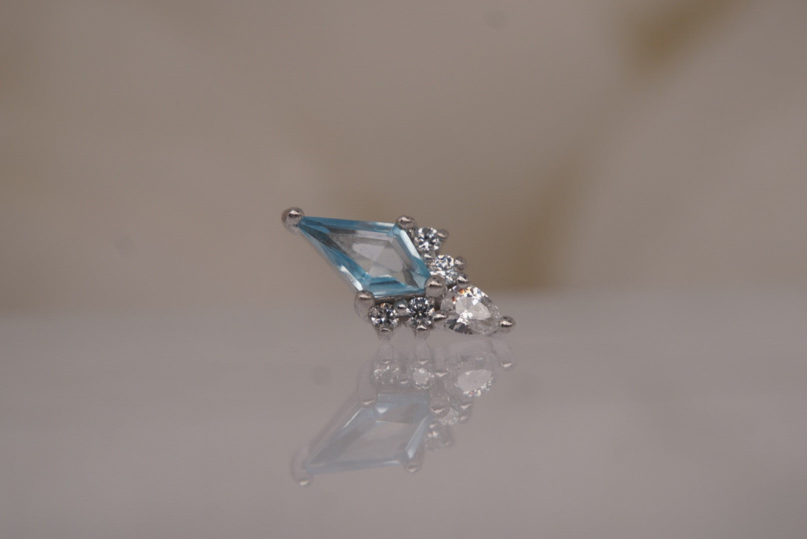 Afterglow with Swiss Blue Topaz