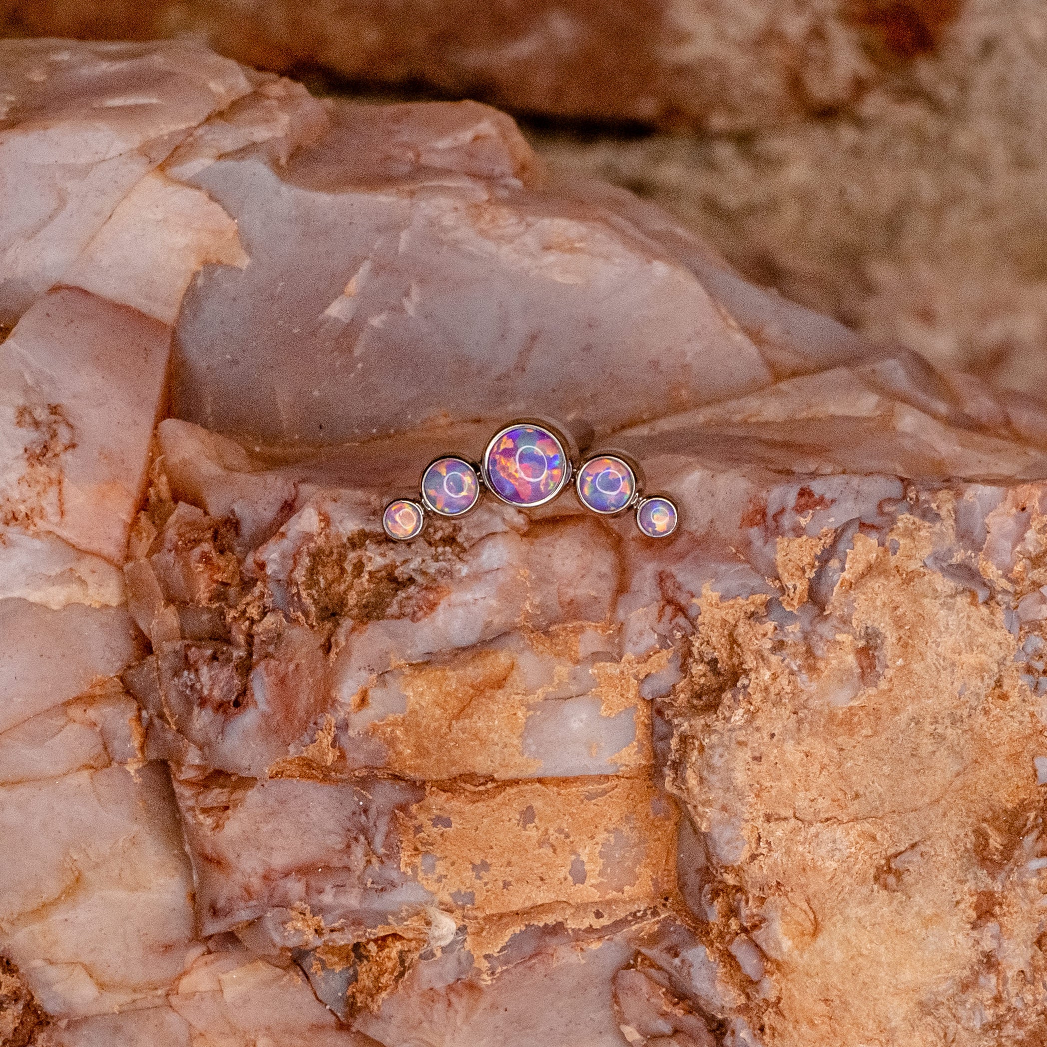 Lavender Opals Large Prium- 12/14g