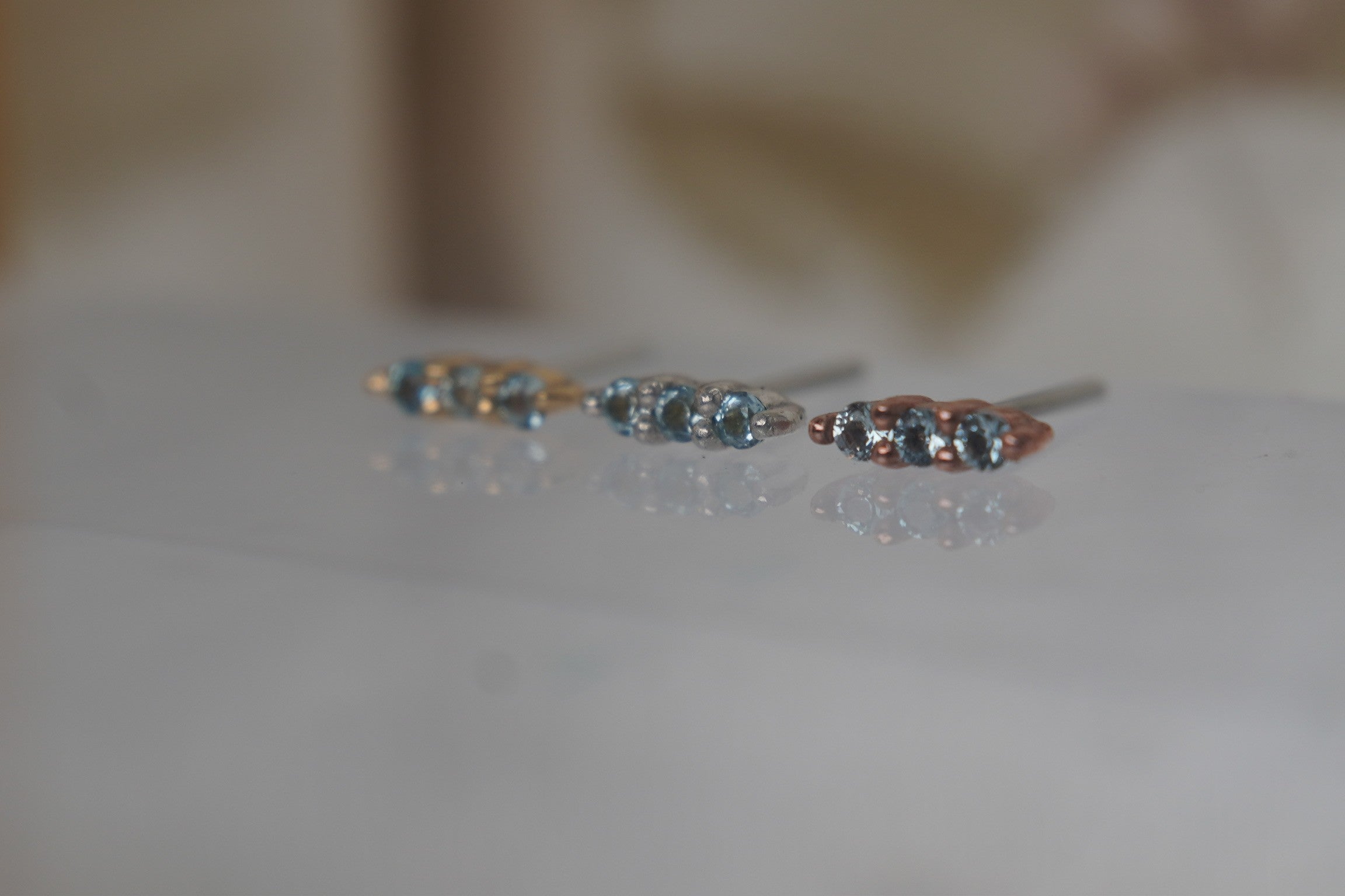 Mishka Prong #3 with London Blue Topaz