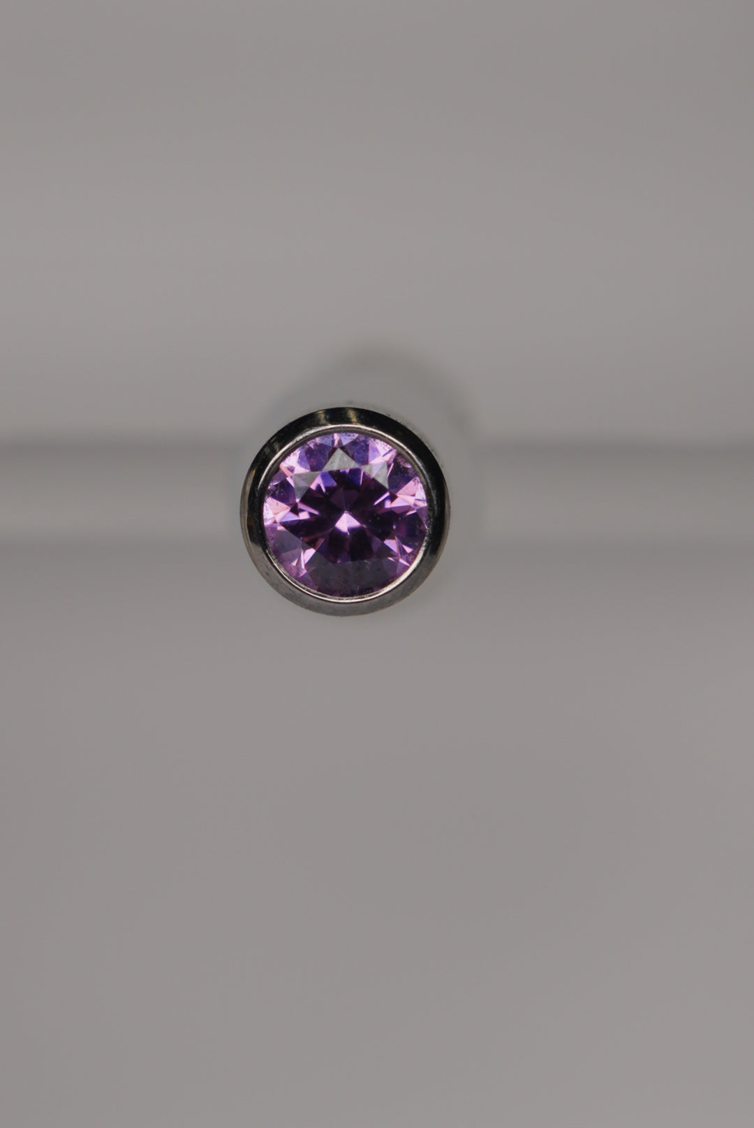 Fancy Purple Crystal- Bezel