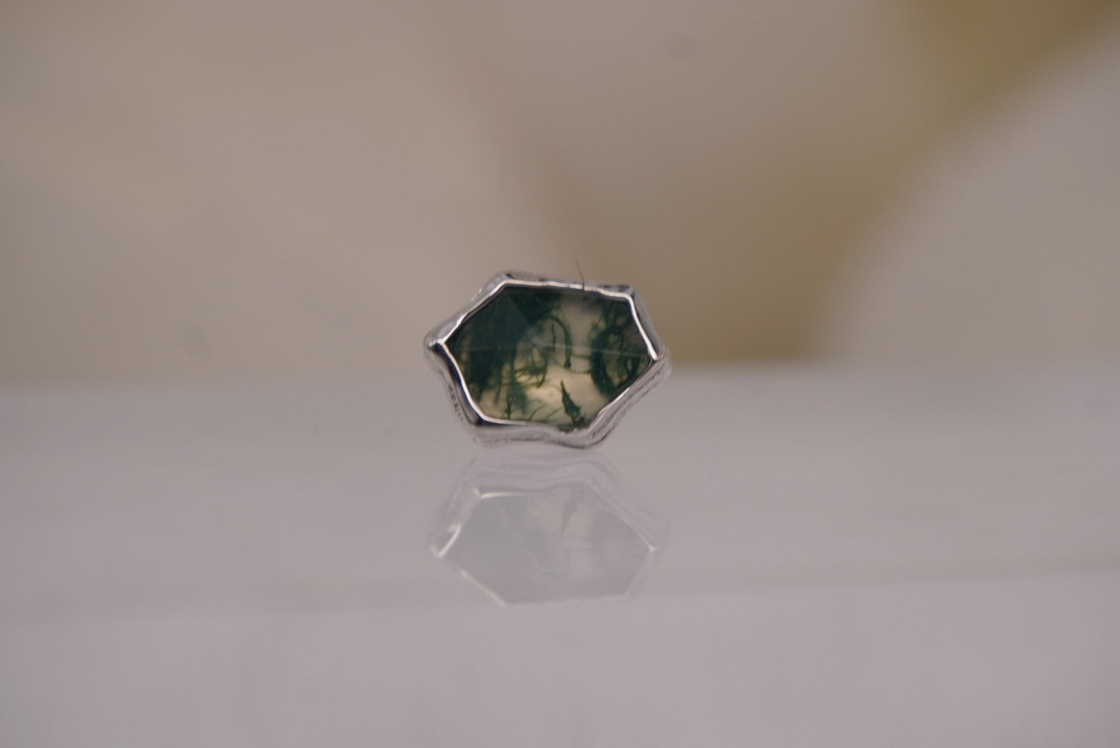Mini Pump Up the Volume- Moss Agate