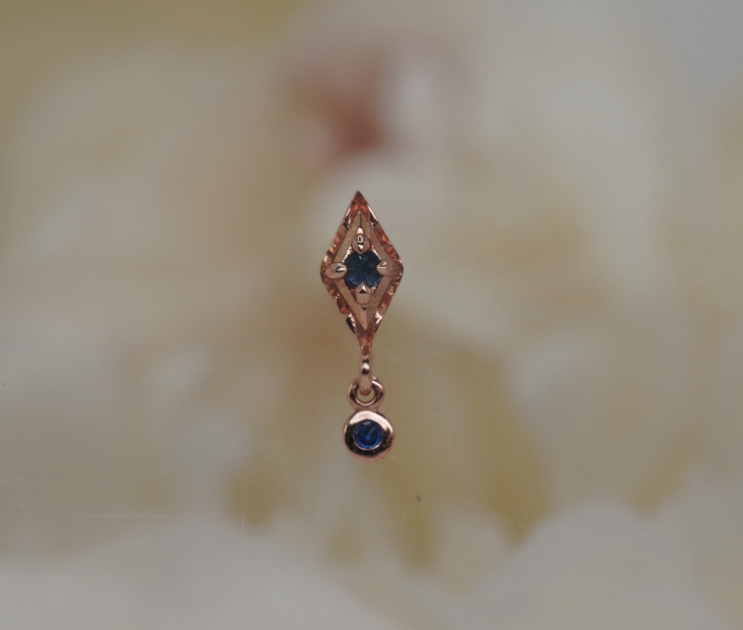 Dyna Drop with Blue Sapphire