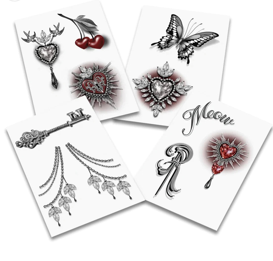 Ryan Ashley Omnia Temporary Tattoos