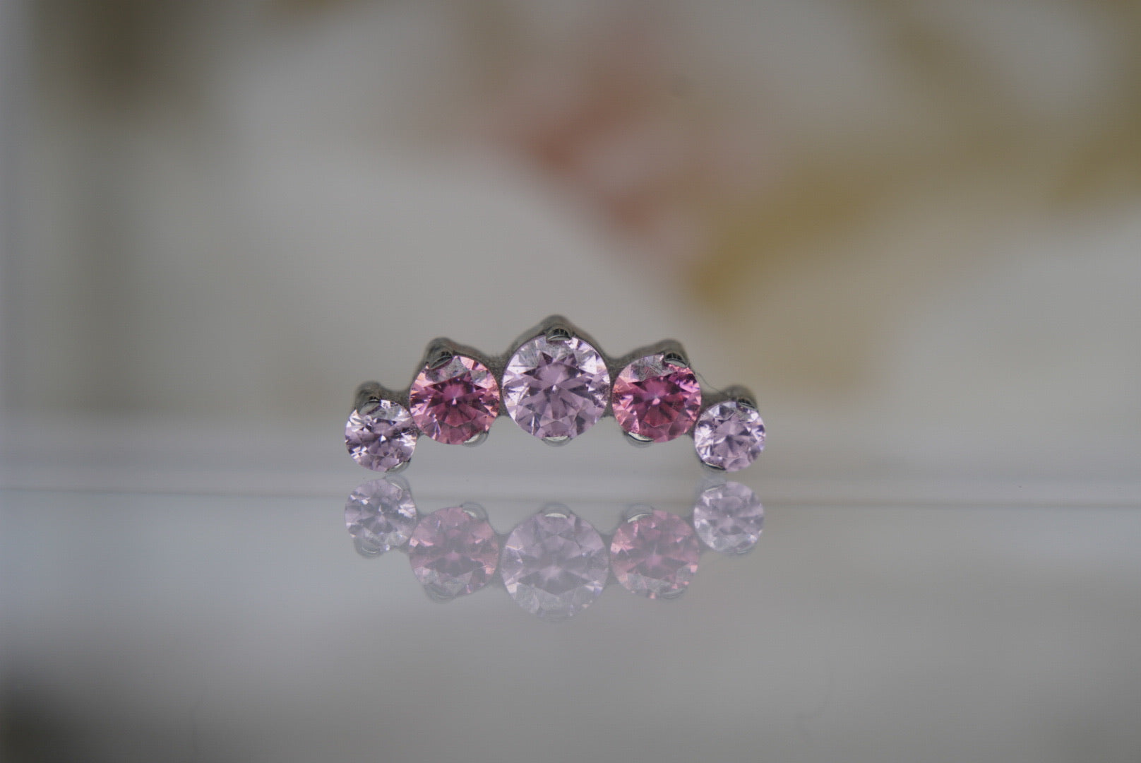 Pink & Special Pink Crystal Prium- 16/18g
