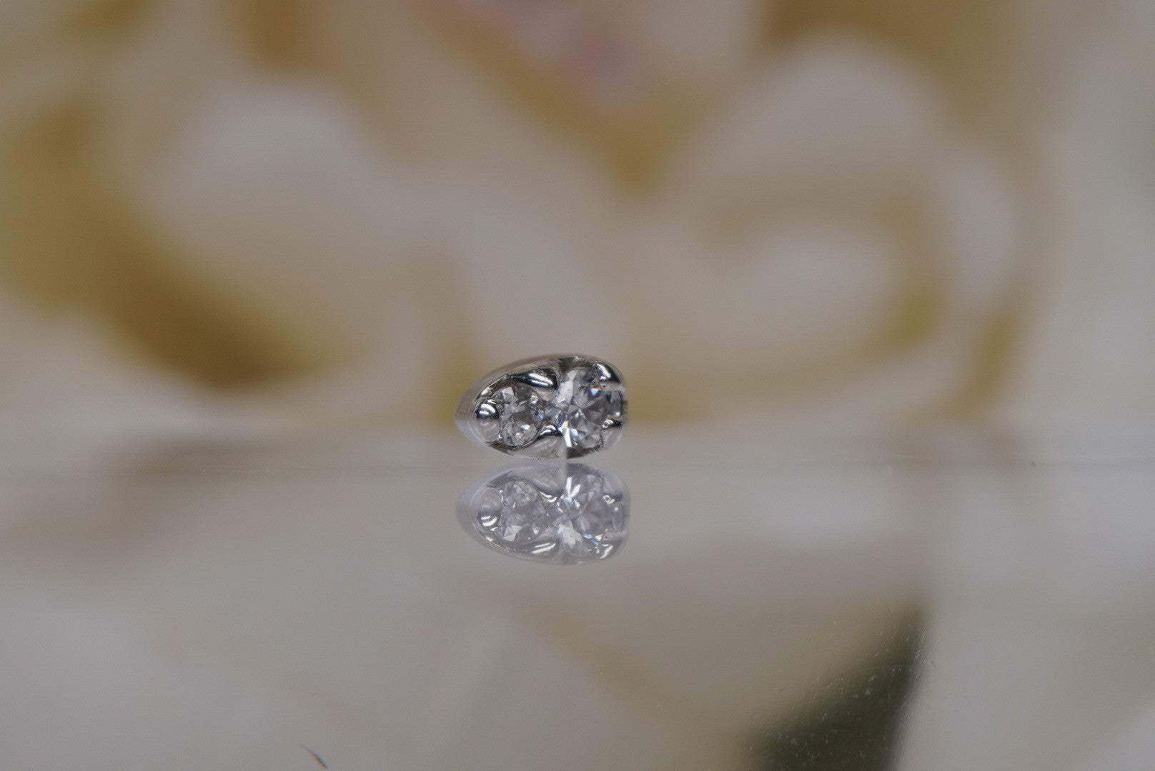 2-Gem Pear Shape in Gold-16g