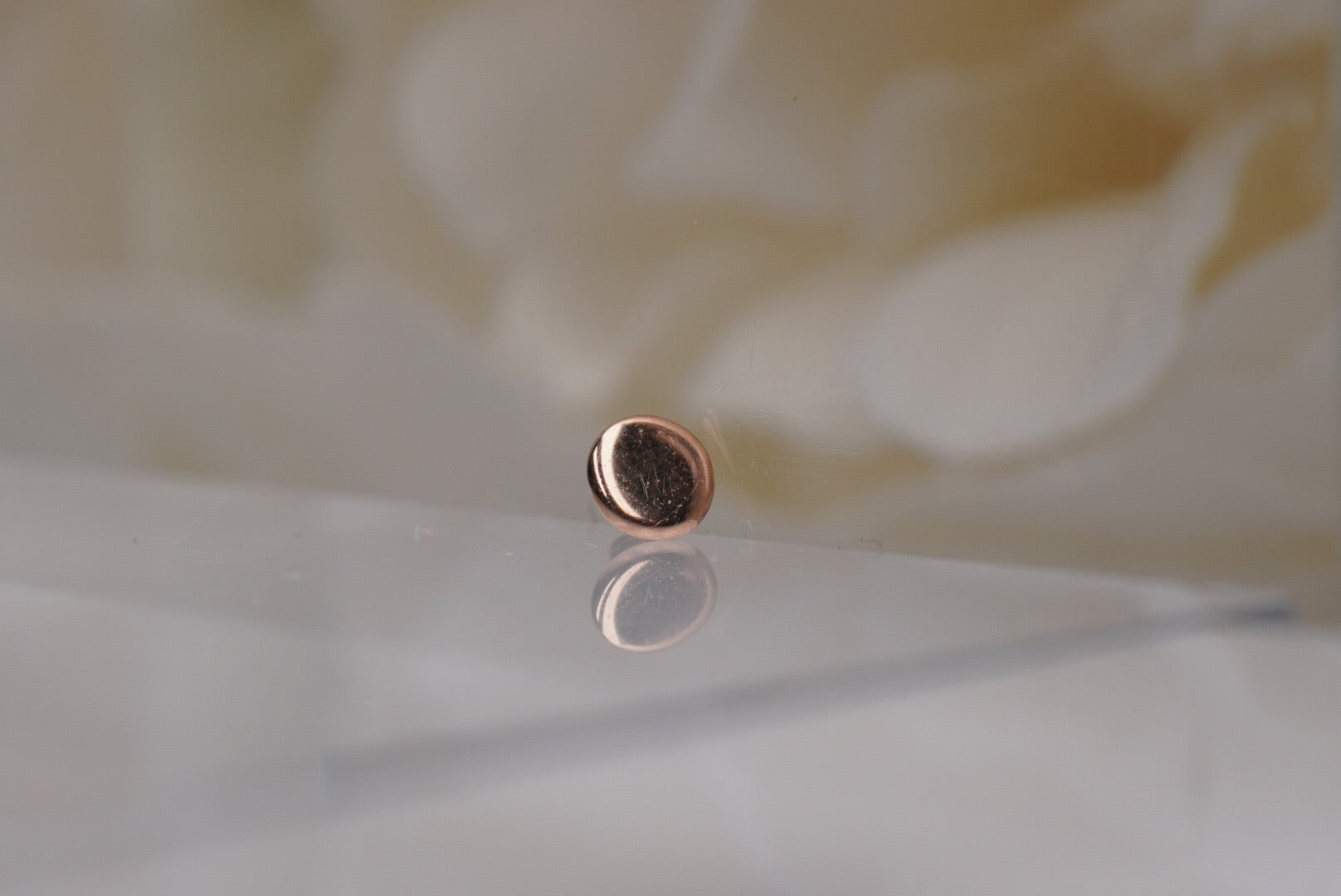 4mm Gold Disc