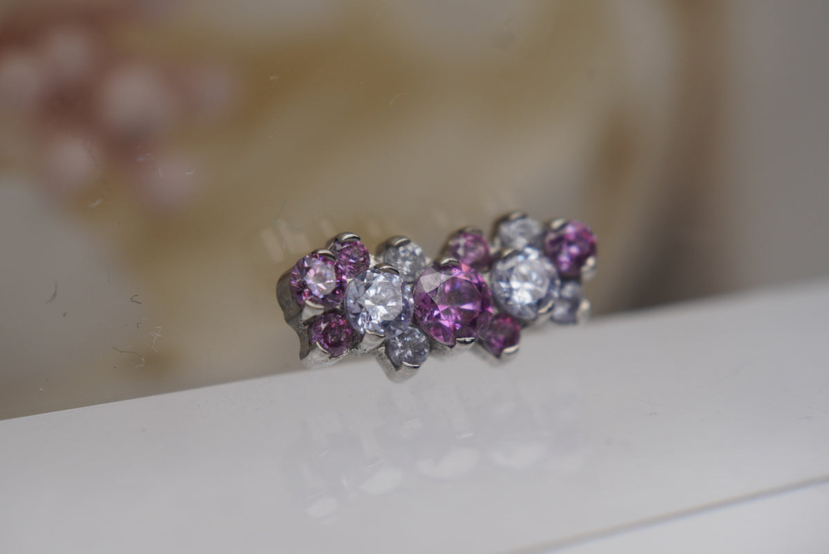 Suprium #5 (Purple & White) angled view