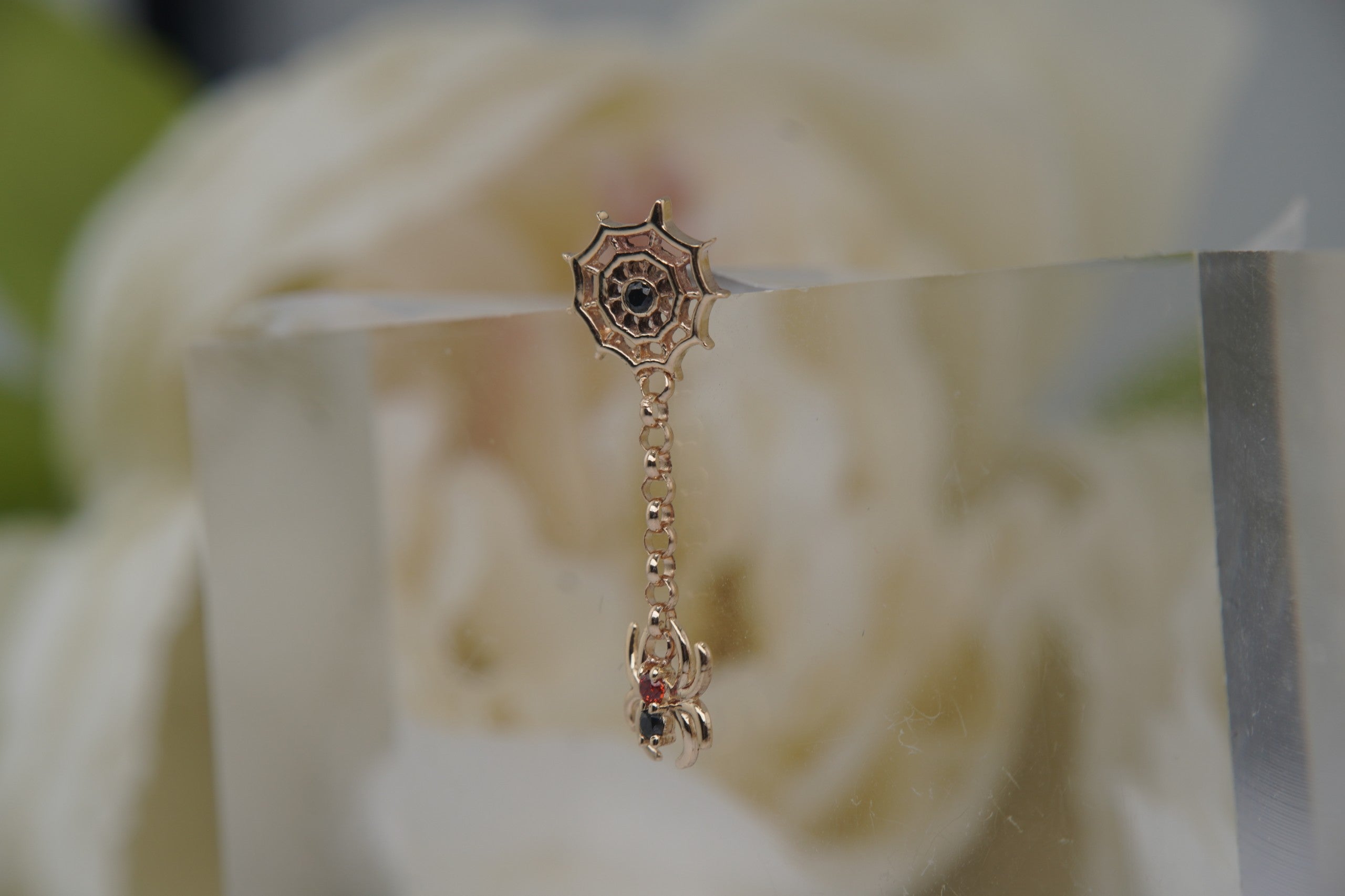 Spider Lace Dangle