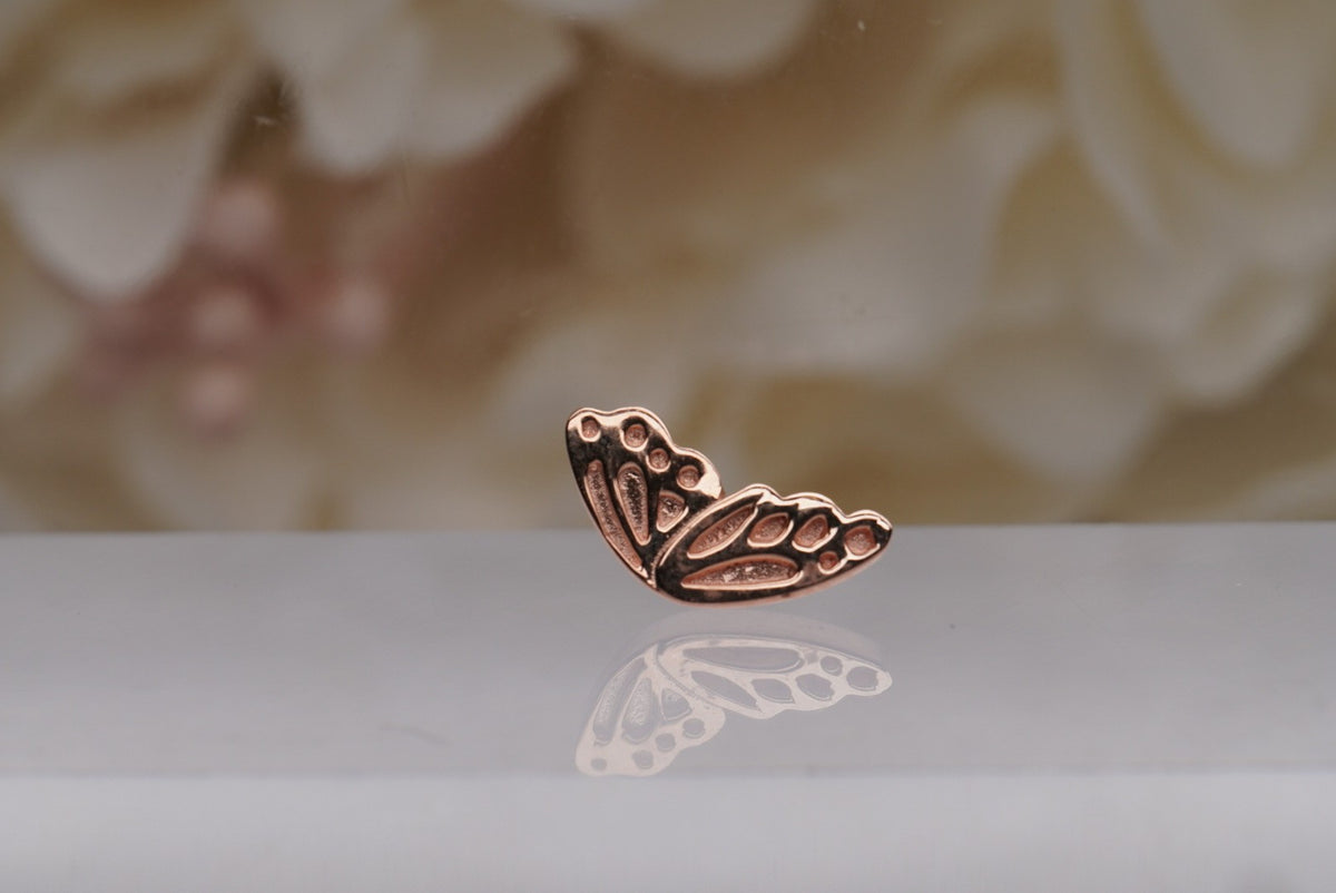 14k Gold "Teter" in rose gold, front view