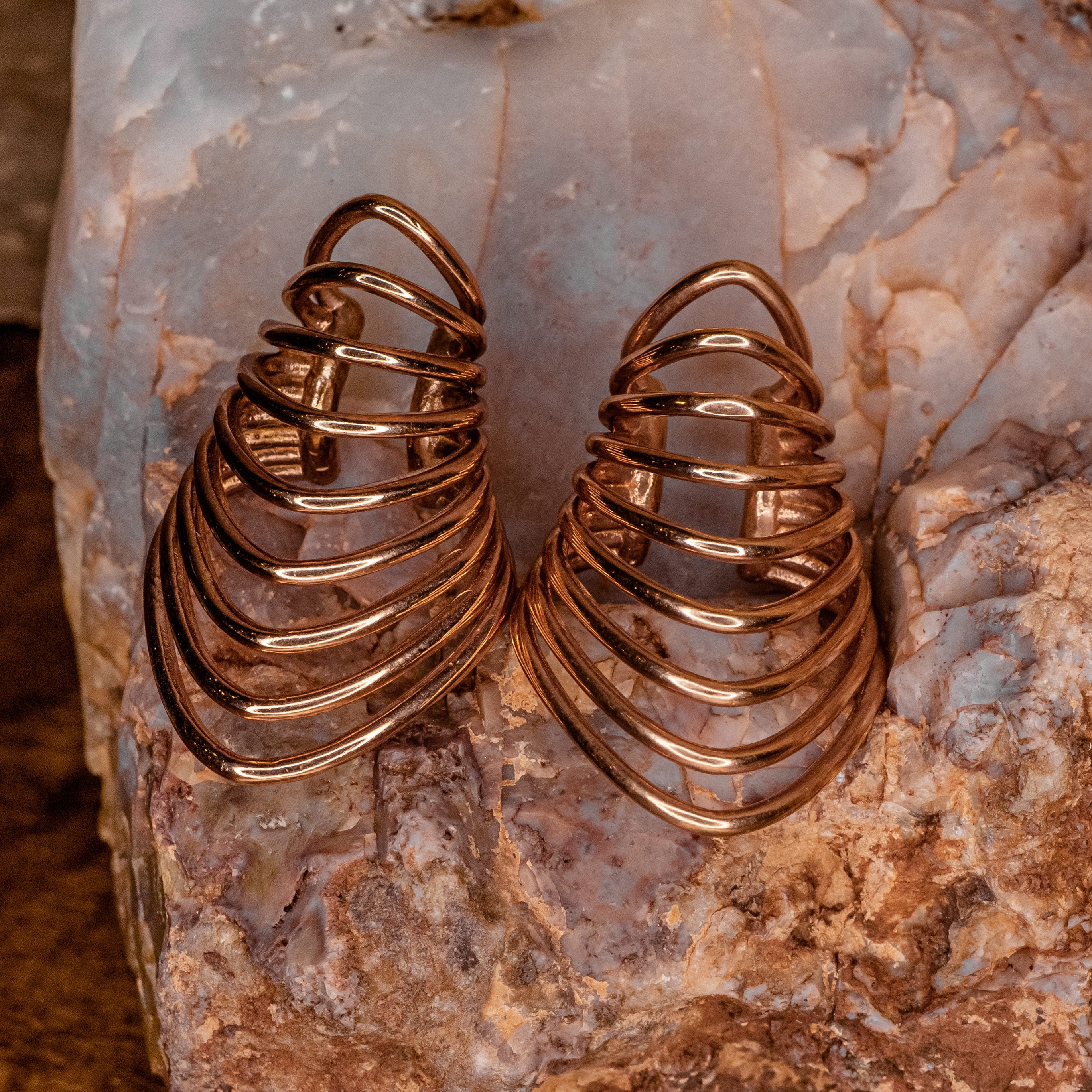 Warrior Ear Cuff- Rose Gold Plated