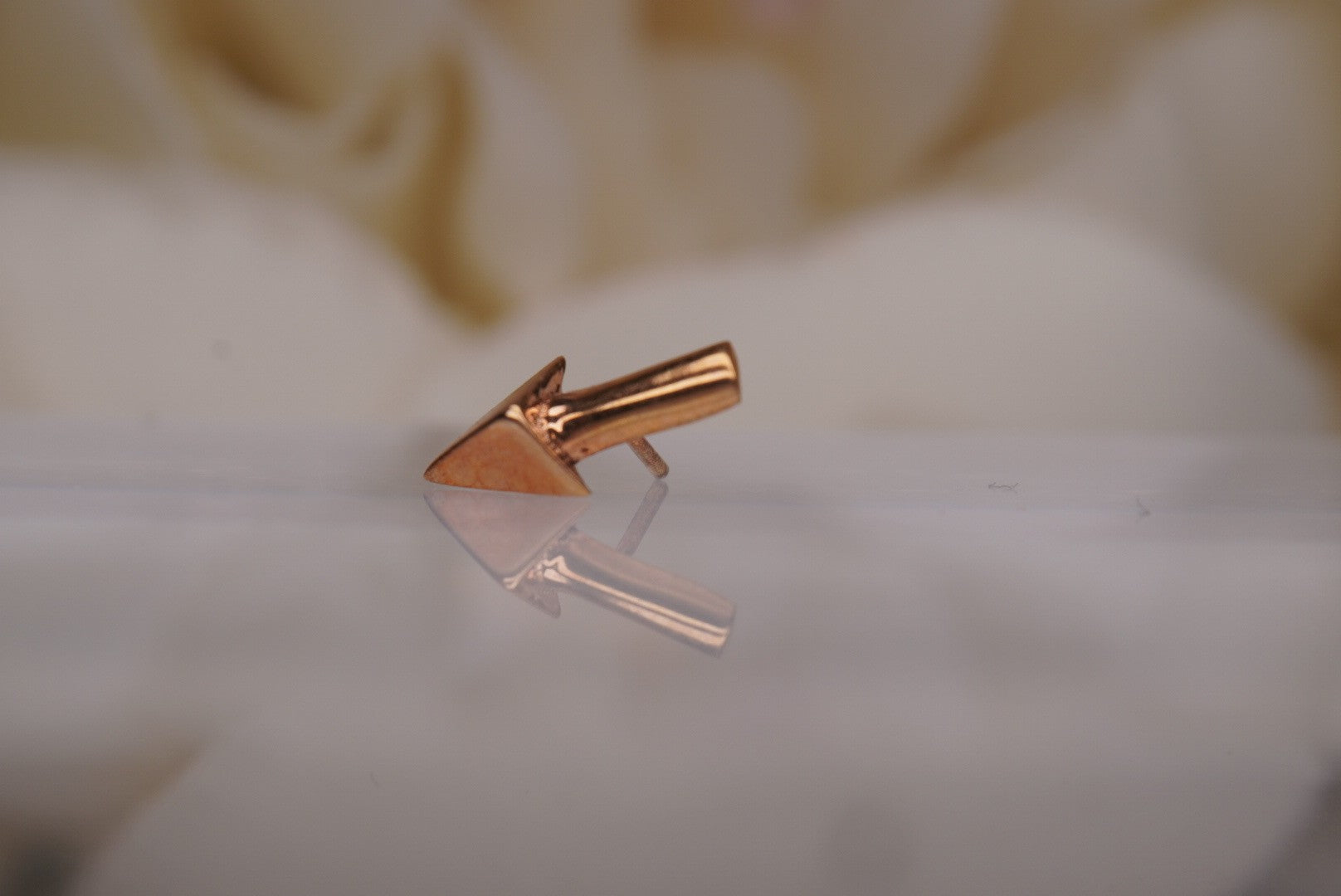 Long Arrowhead in Rose Gold