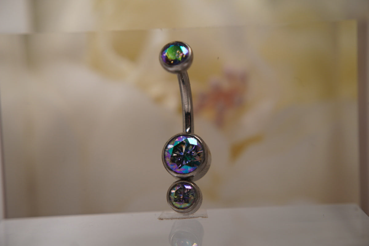 Double Gem Navel paradise shine