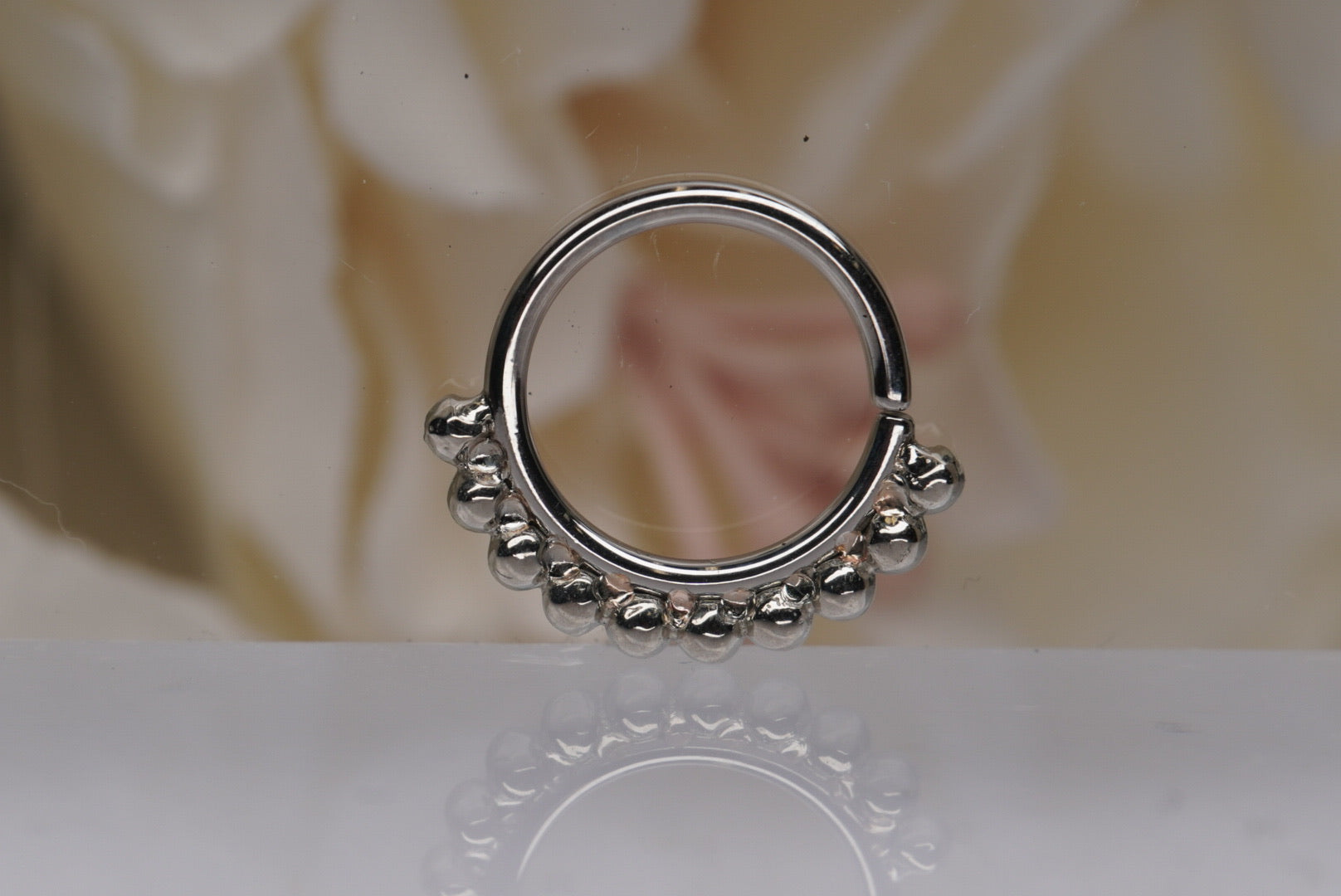 Vaughn Seamless Ring in Stainless Steel & Gold- 18g
