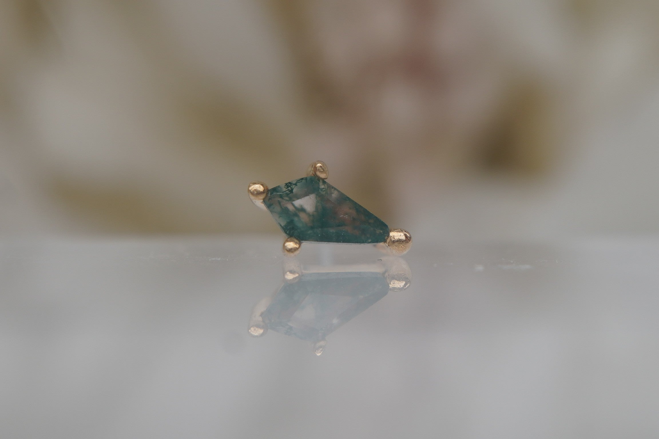 Mini Soho with Moss Agate
