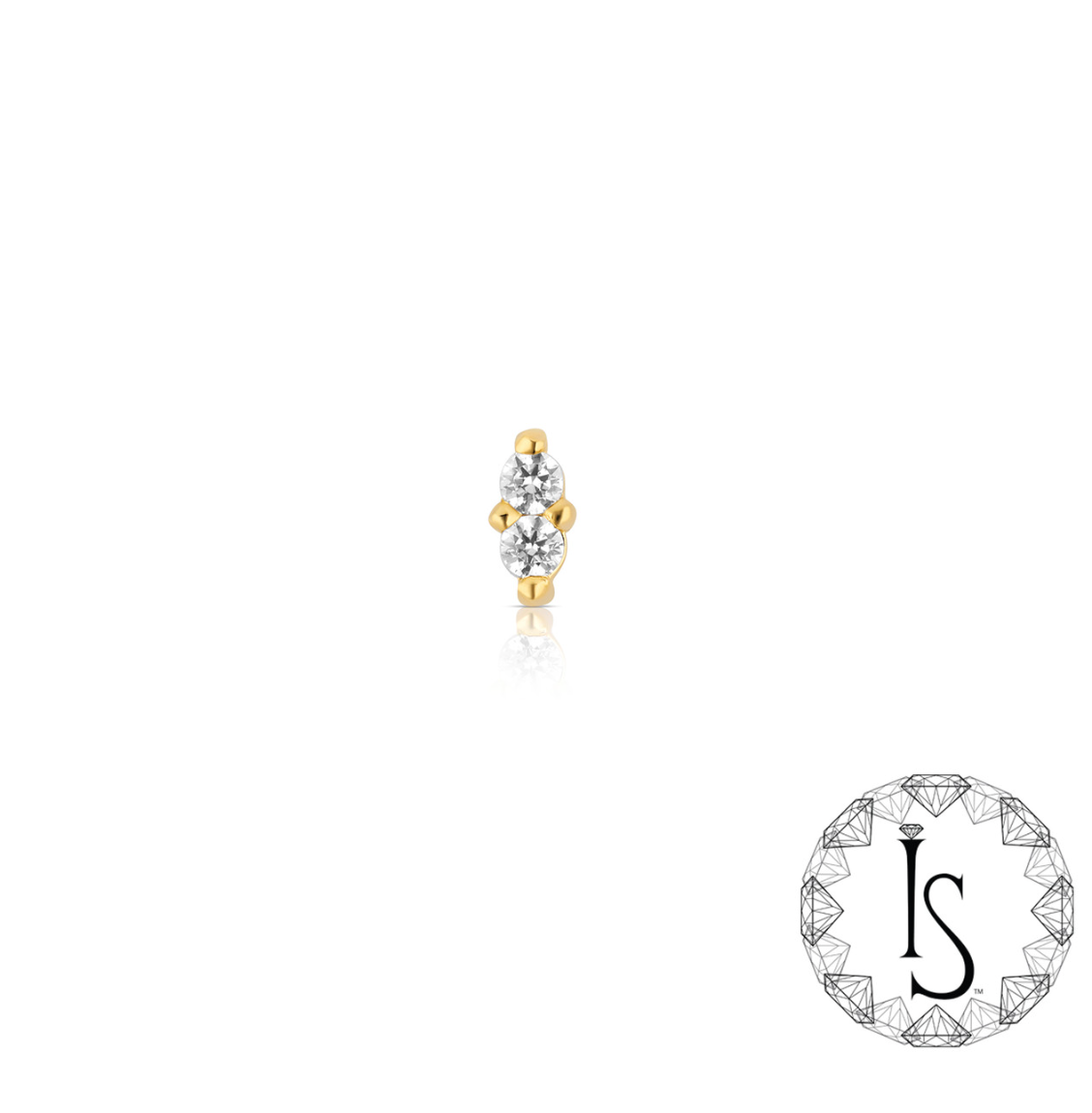 Duo with White Crystals