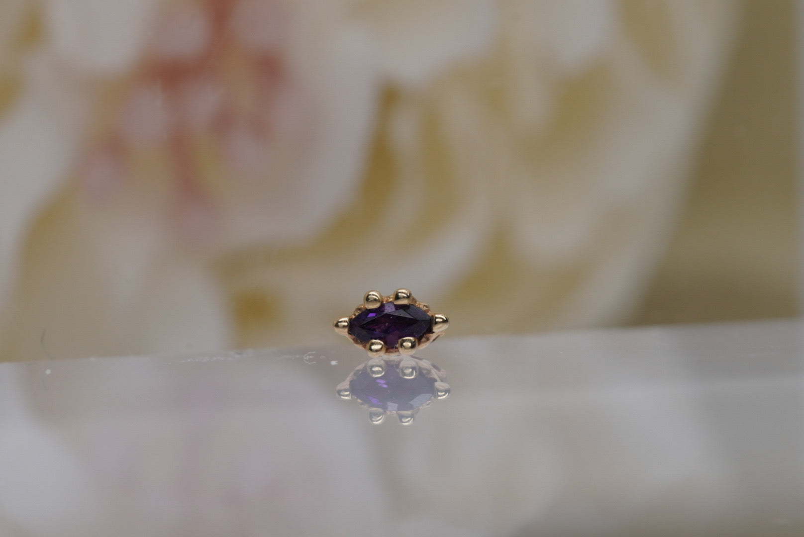 Crown Marquise with Amethyst