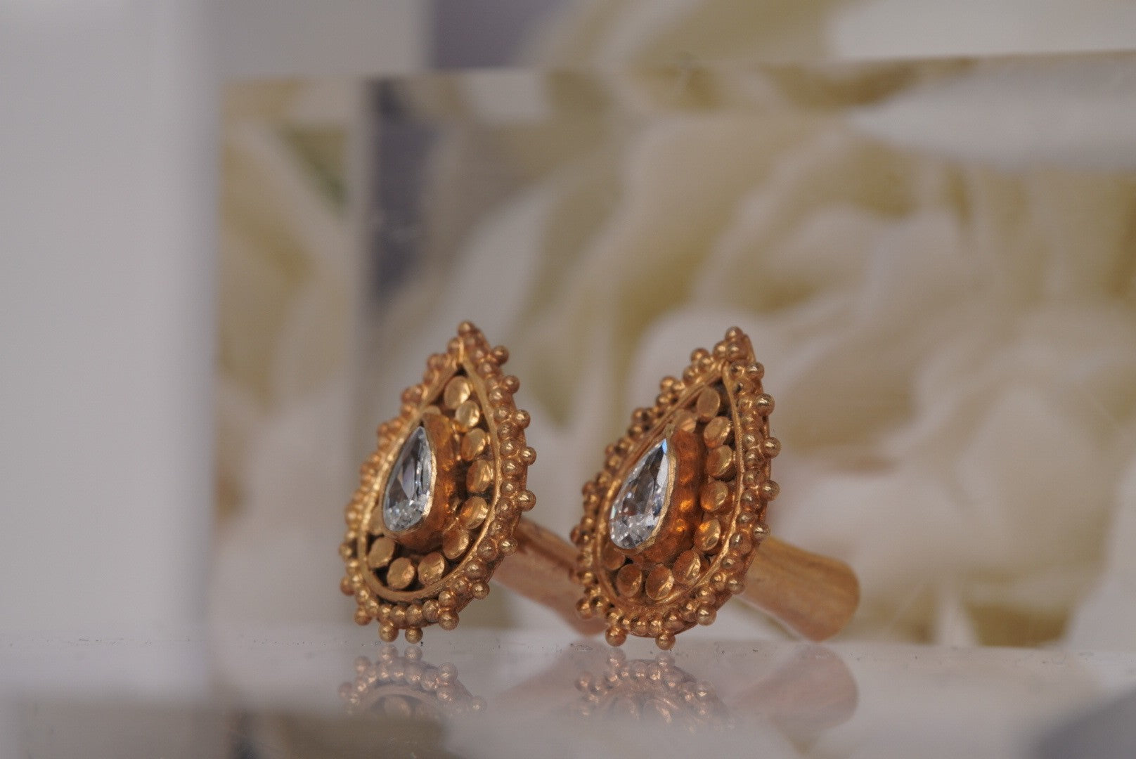 Aja- Yellow Gold Plated