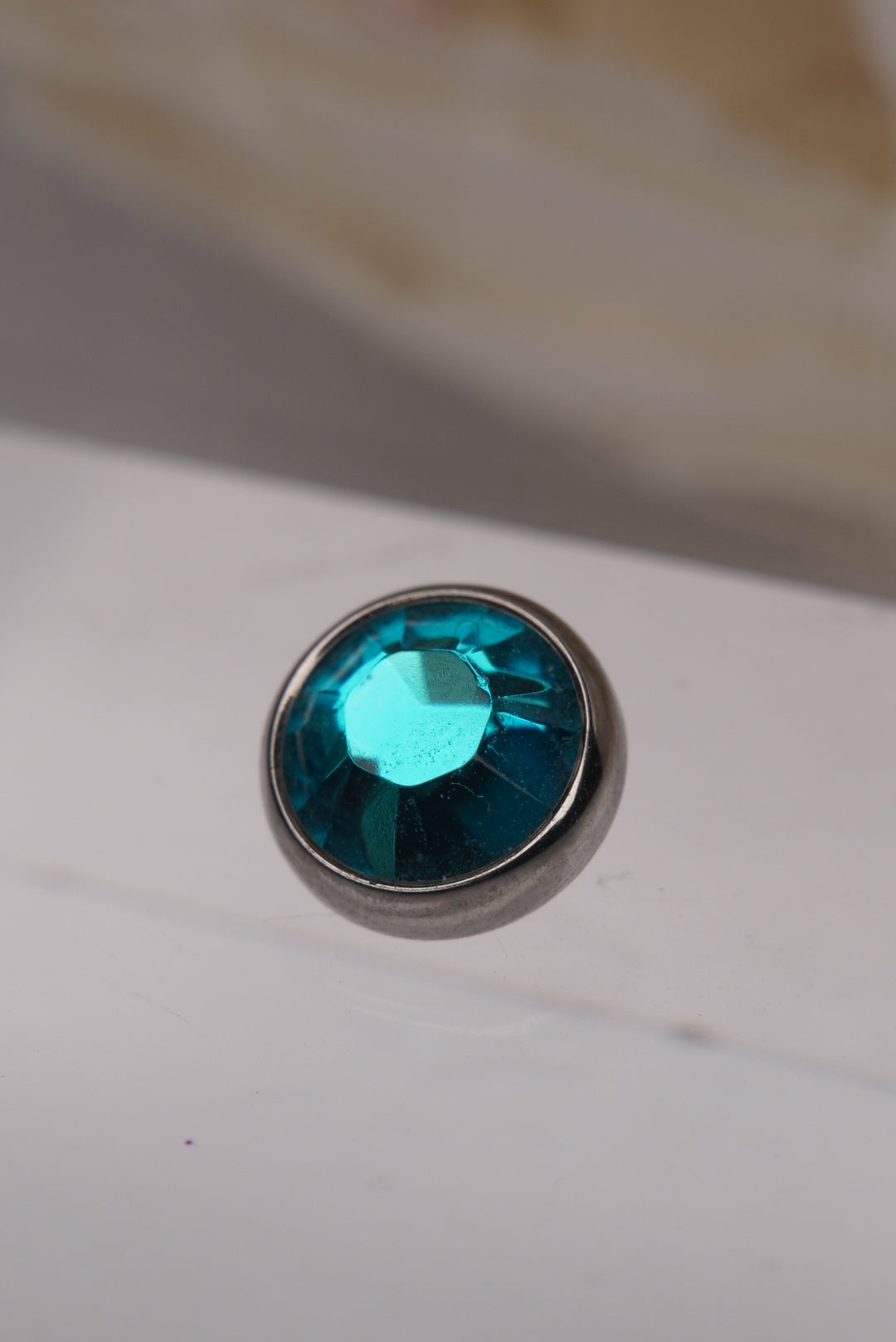 Blue Zircon Crystal- Flat Faceted Gems 16g
