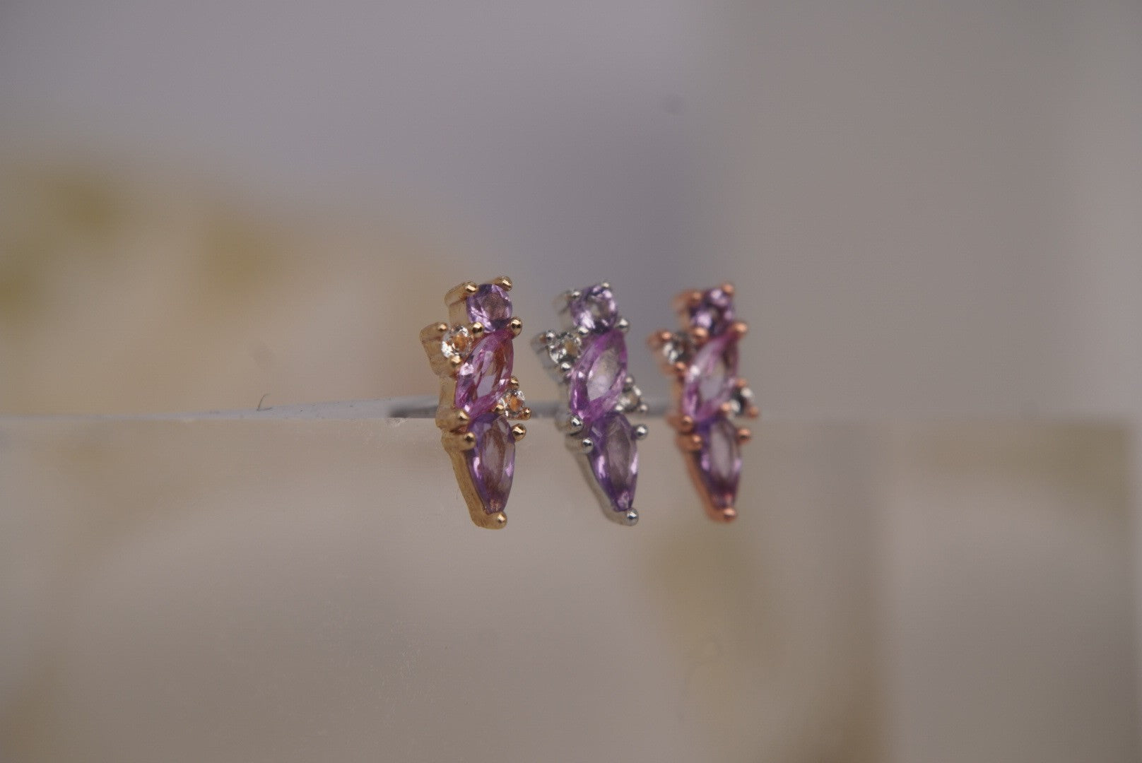 Visionary with Amethyst & Pink Sapphire