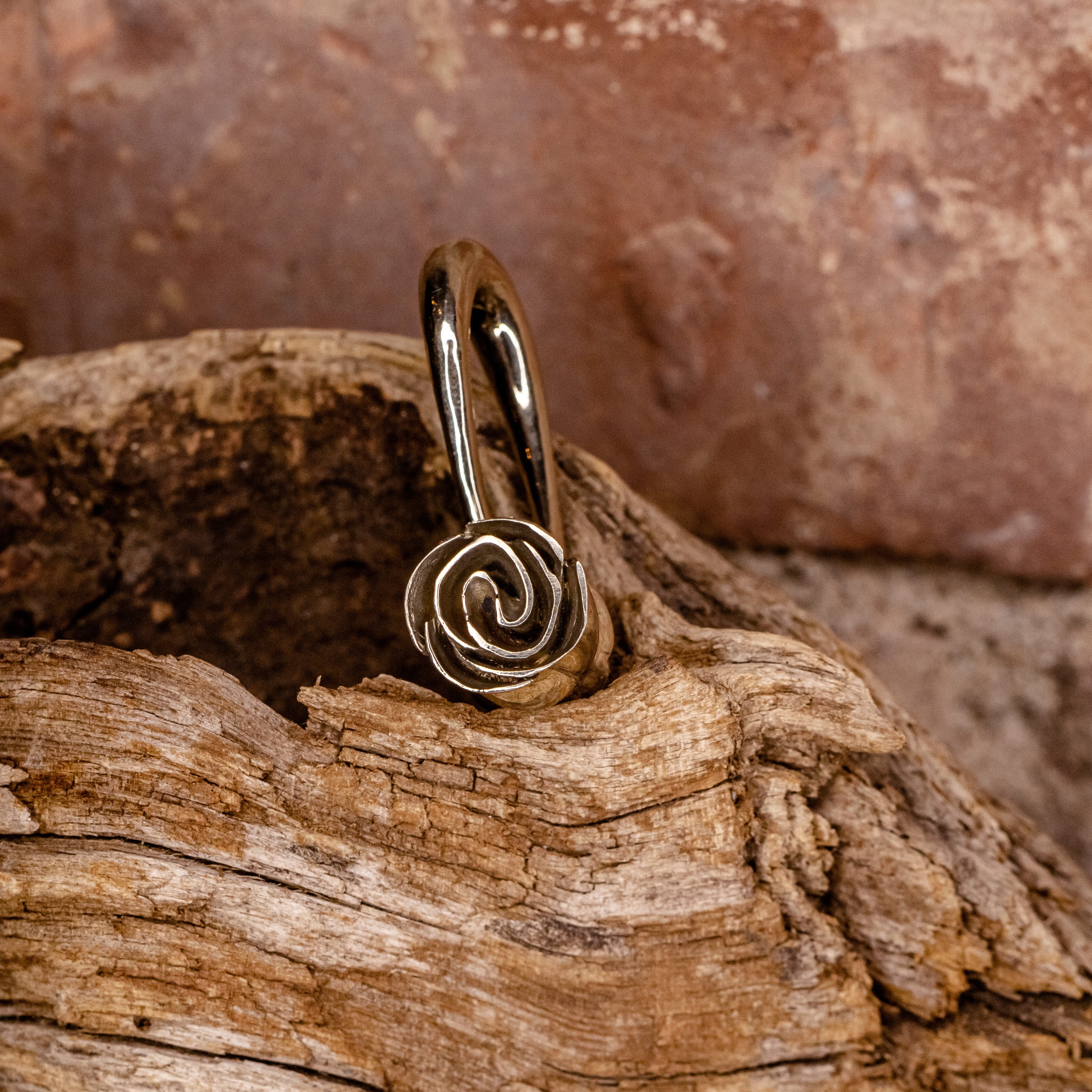 Rose Bud-6g-Silver Plated