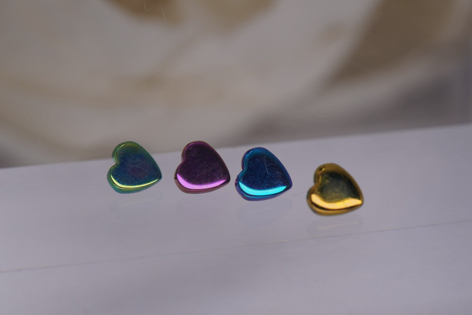 14g Anodized Hearts