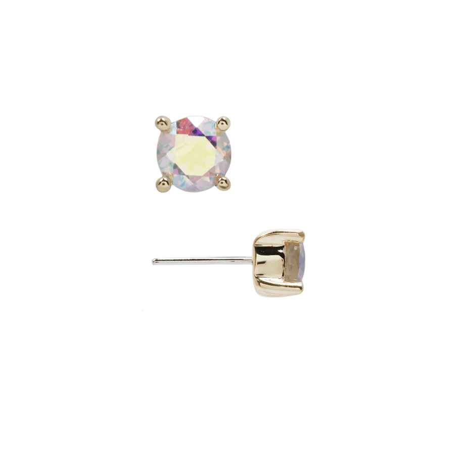 Prong with Mercury Mist Topaz