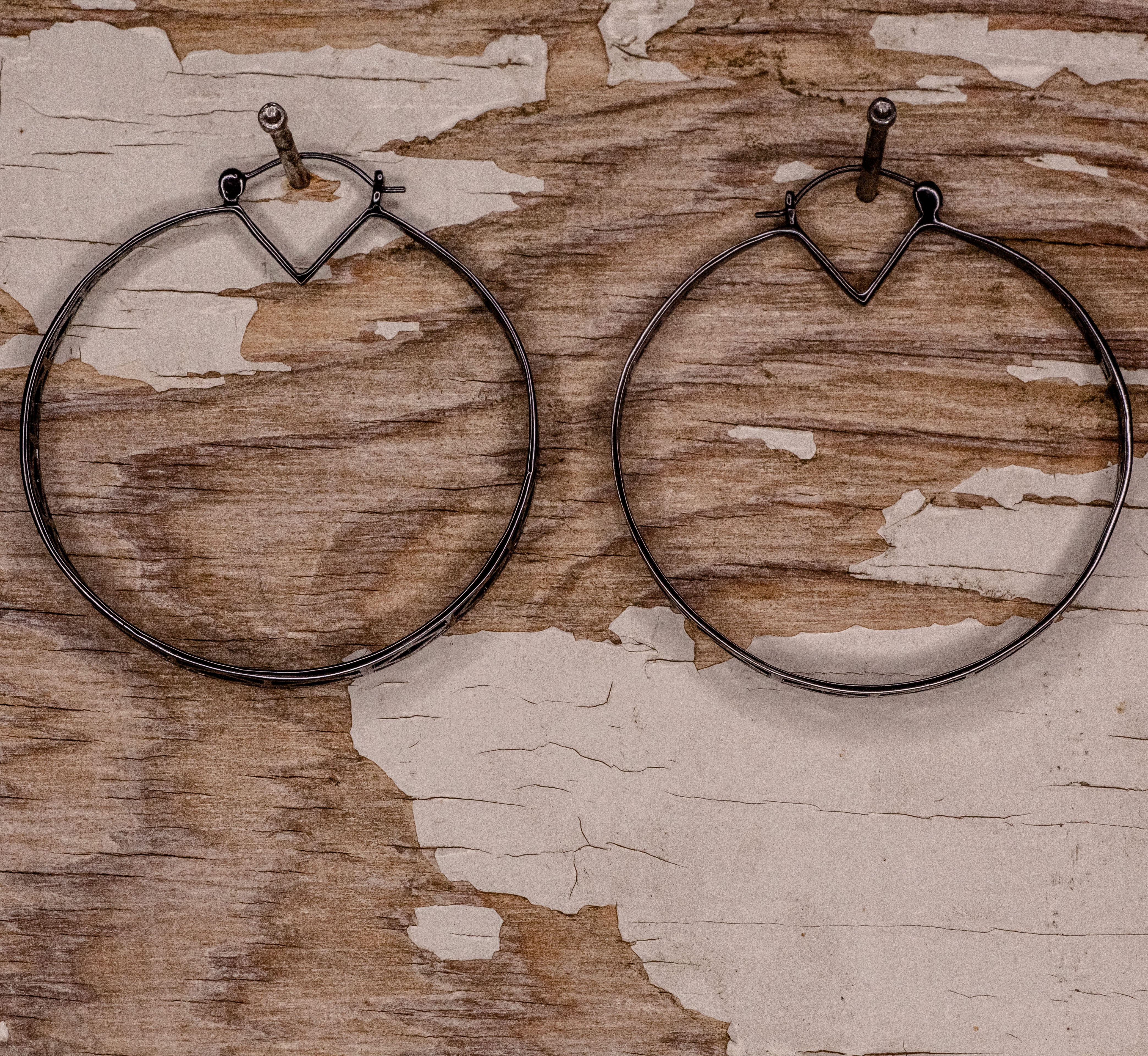 Shadow Hoops-18g- Gunmetal