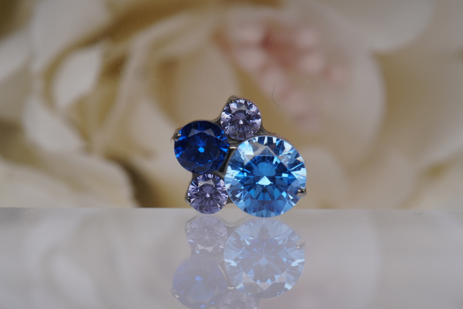 Caeli- Large (Purple, Medium & Dark Blue)-12/14g