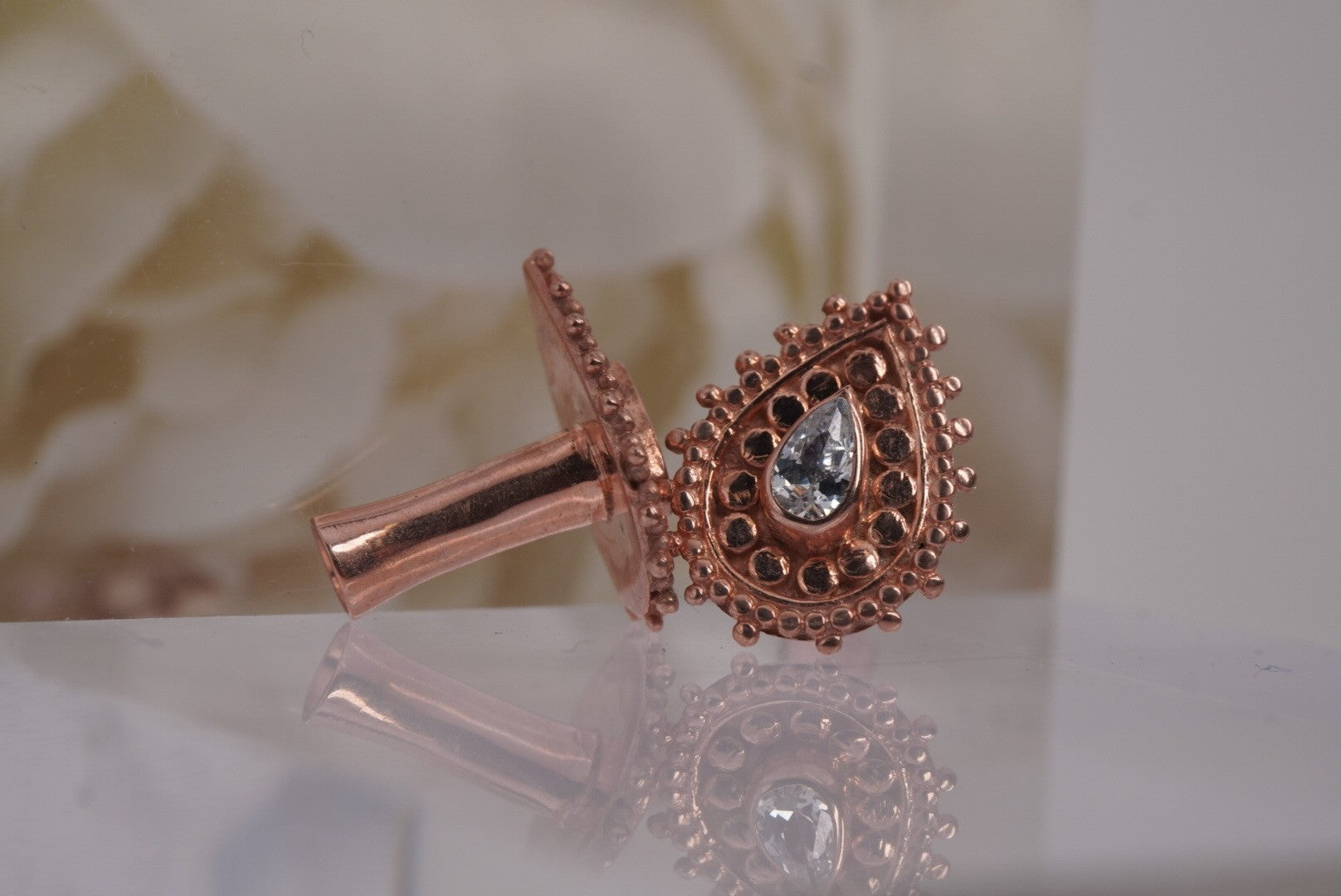 Aja- Rose Gold Plated