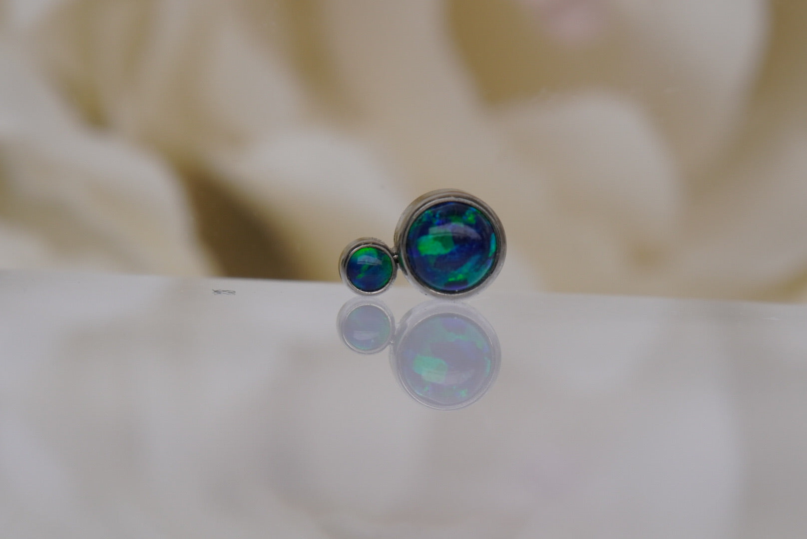 2-Gem (Black Opal)-12/14g