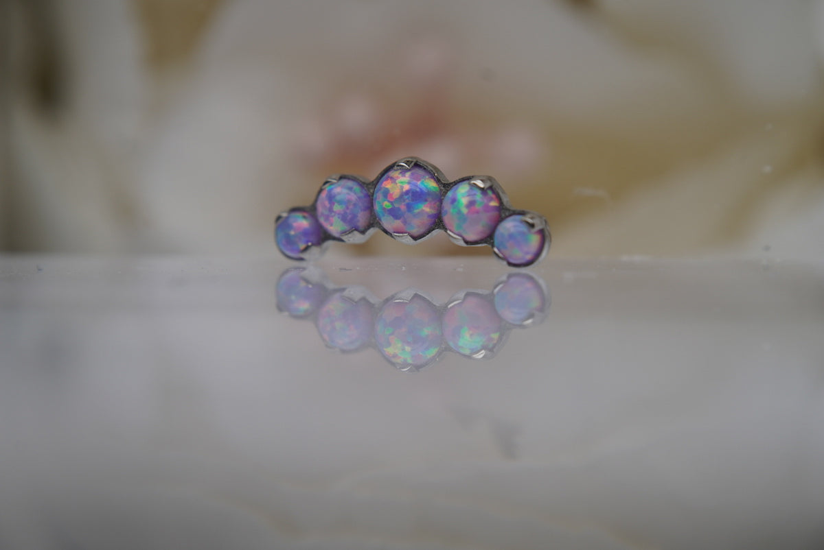 Prium (Lavender Opal) angled view