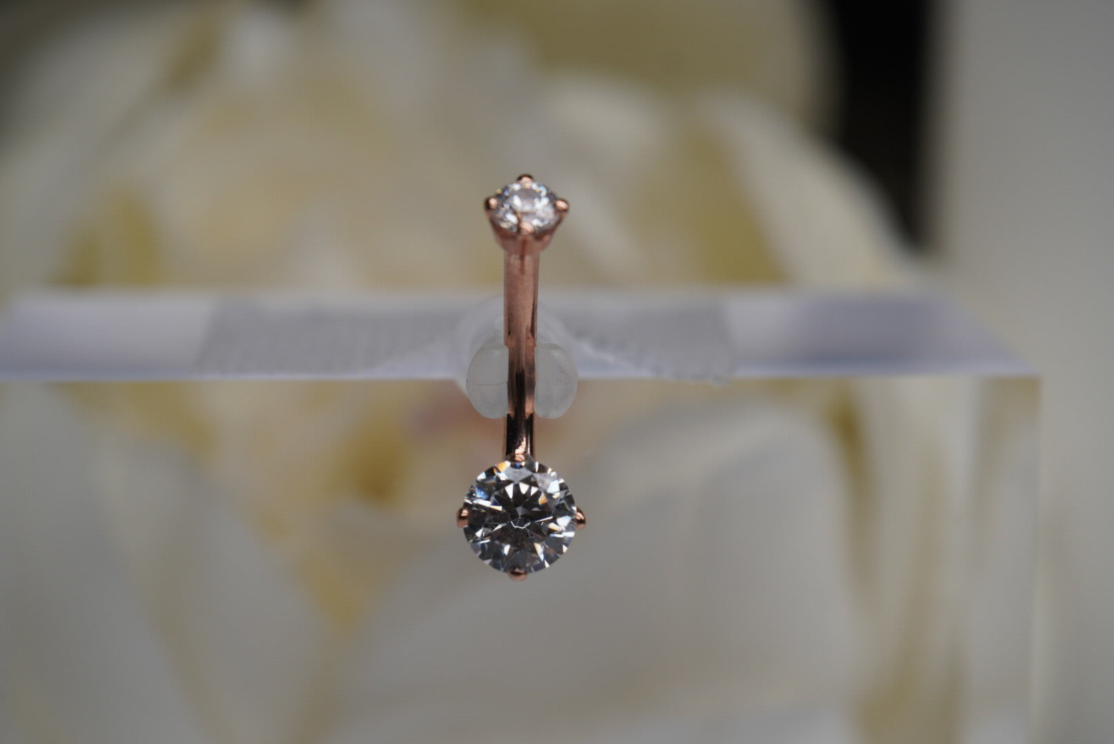 Prong Curved Barbells in 16g